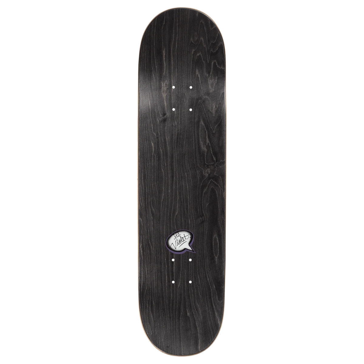 Skateboard, planche, bois noir, veinage du bois, zone d'adhérence, skateboard, planche, bois, noir, trou d'adhérence