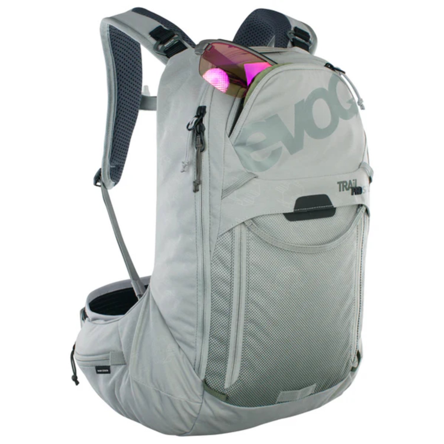 Trail Pro SF 12L Backpack Sac à dos, plein air, panneau en filet, poche latérale, compartiment pour lunettes de soleil