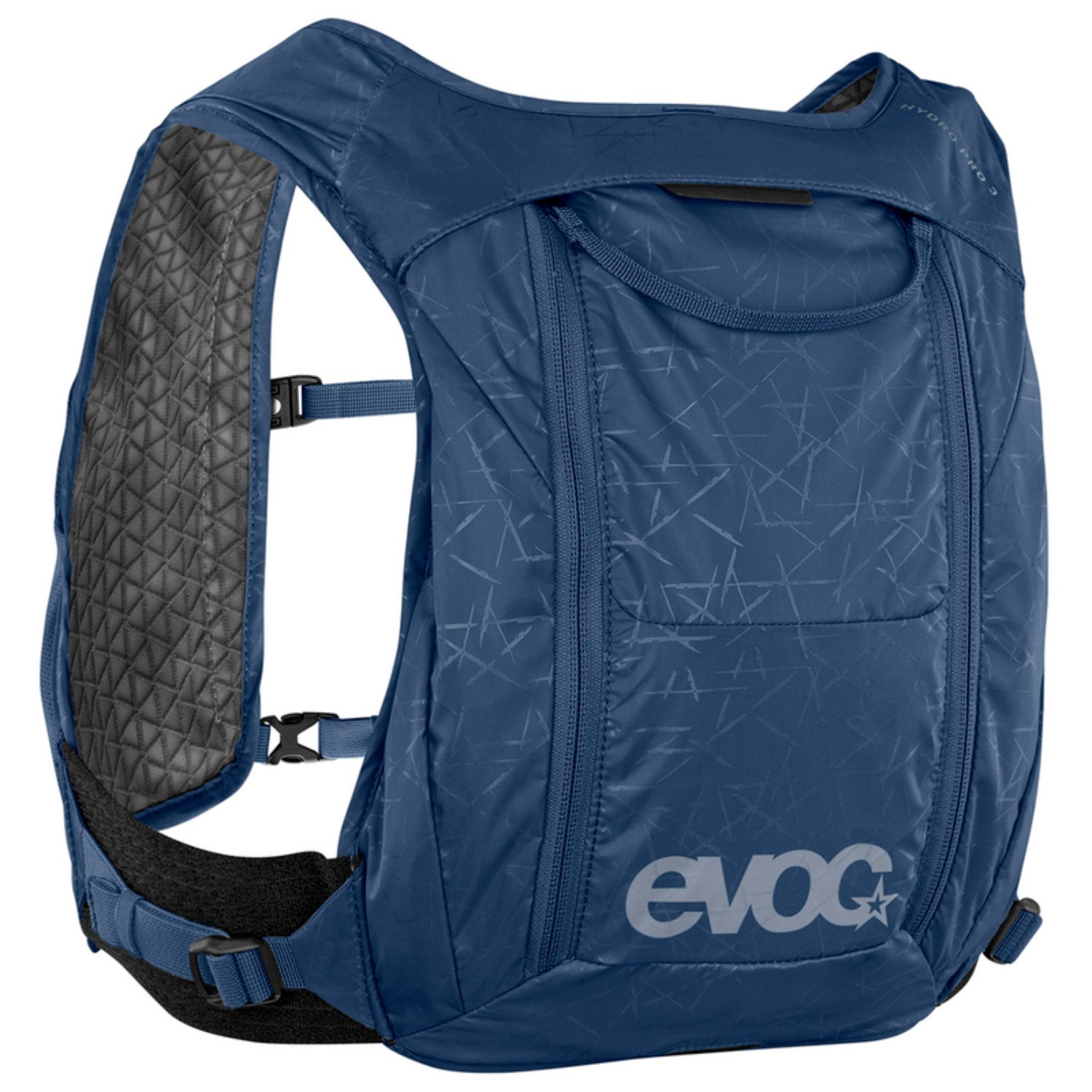 Rucksack, Rucksack Blau, Schulrucksack, Fronttasche, Reflektierendes Muster