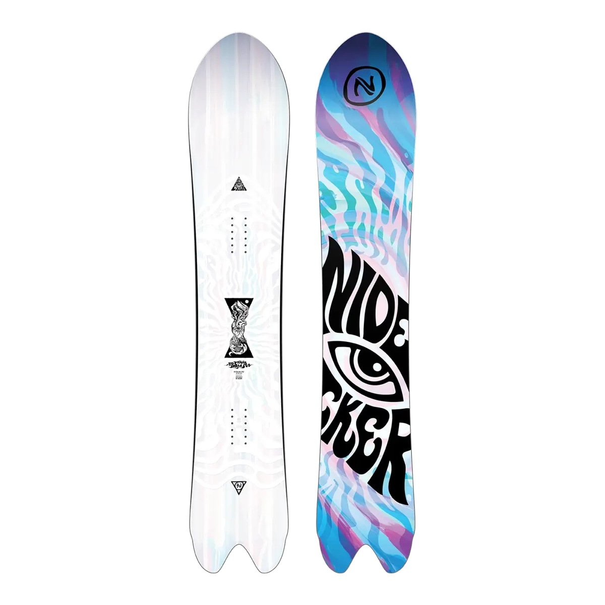 Beta Snowboard, duo, œuvre d'art, graphisme, motif, snowboard, planche, freestyle, graphisme, coloré