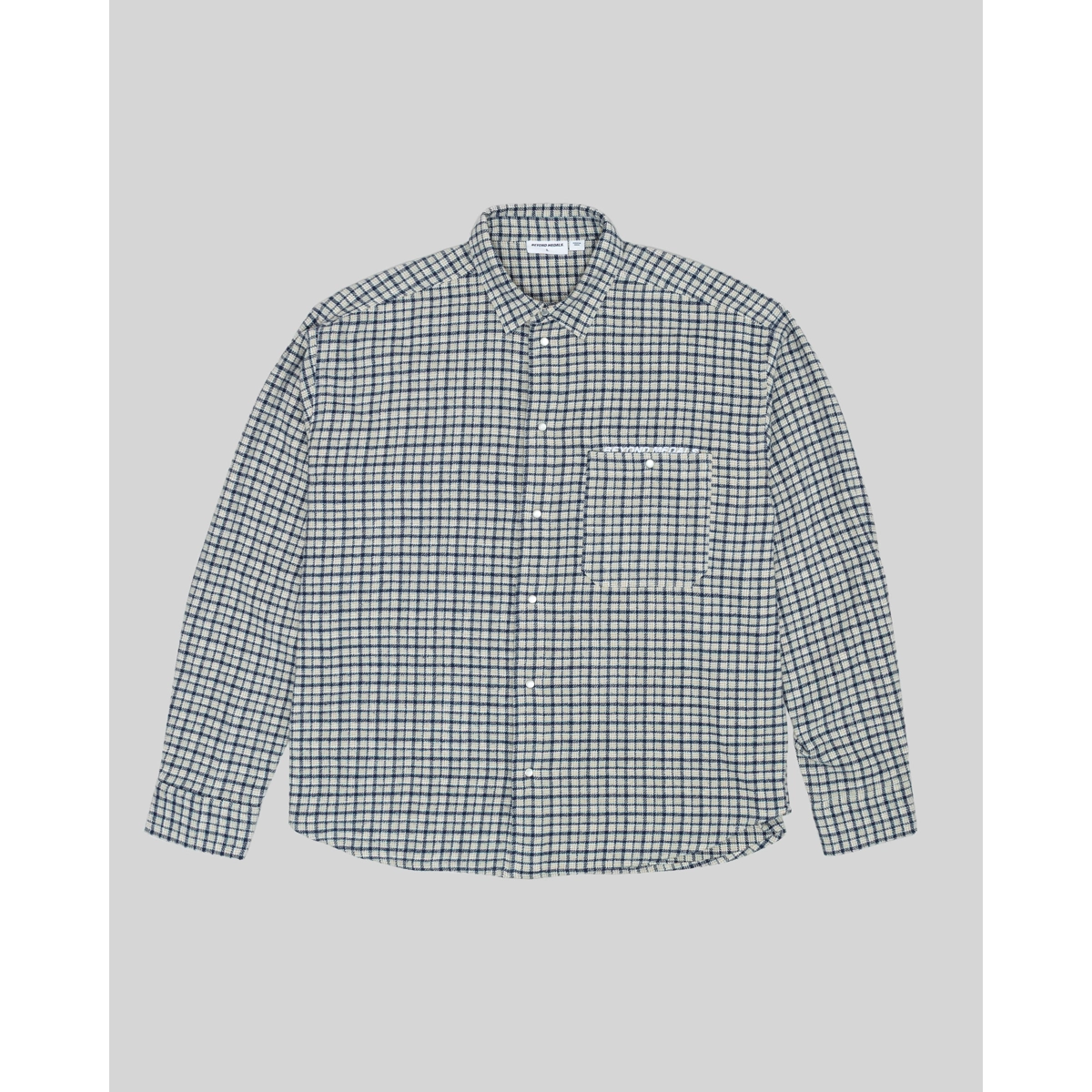 Checkered Shirt Beyond Medals Checkered Shirt Beige