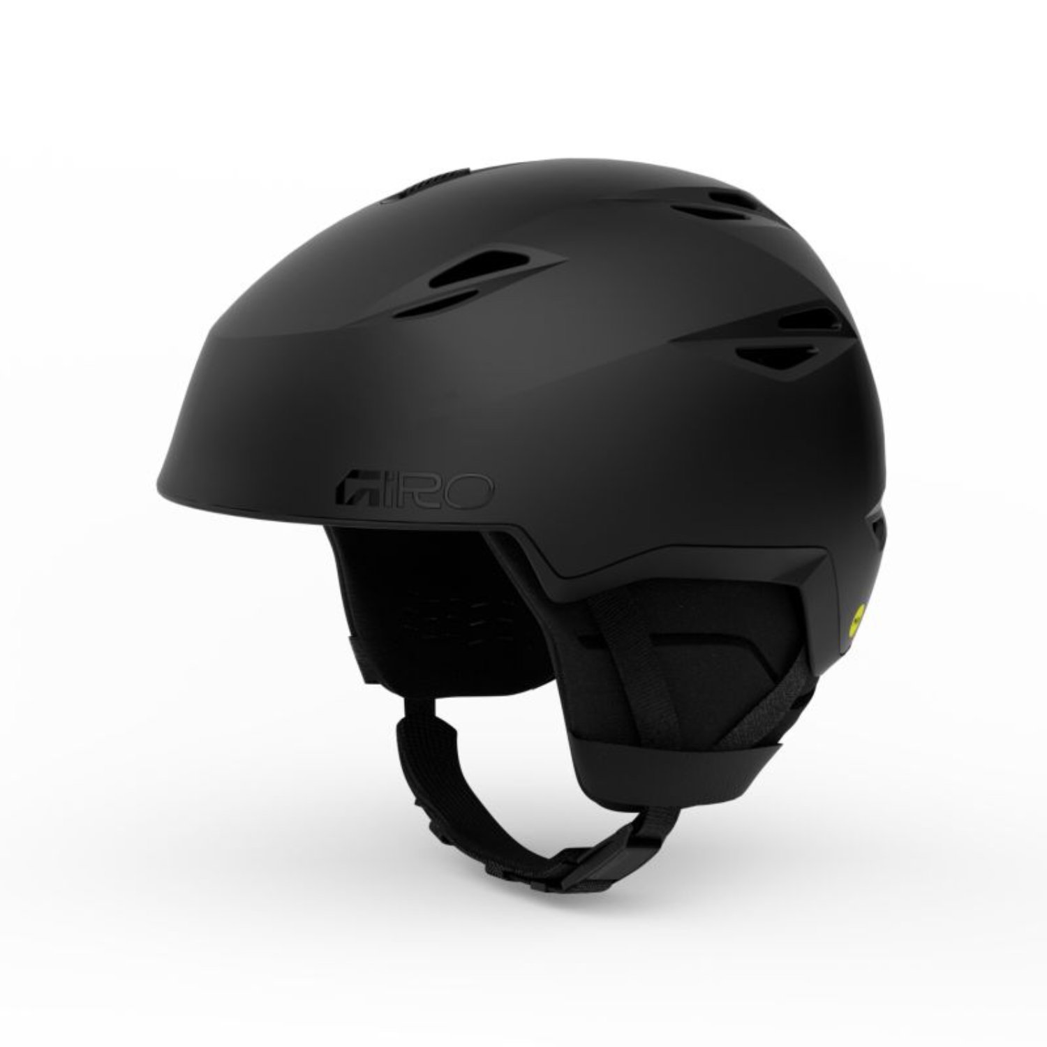 skihelmet, schwarzer helm, belüfteter helm, wintersport, verstellbaresriemen
