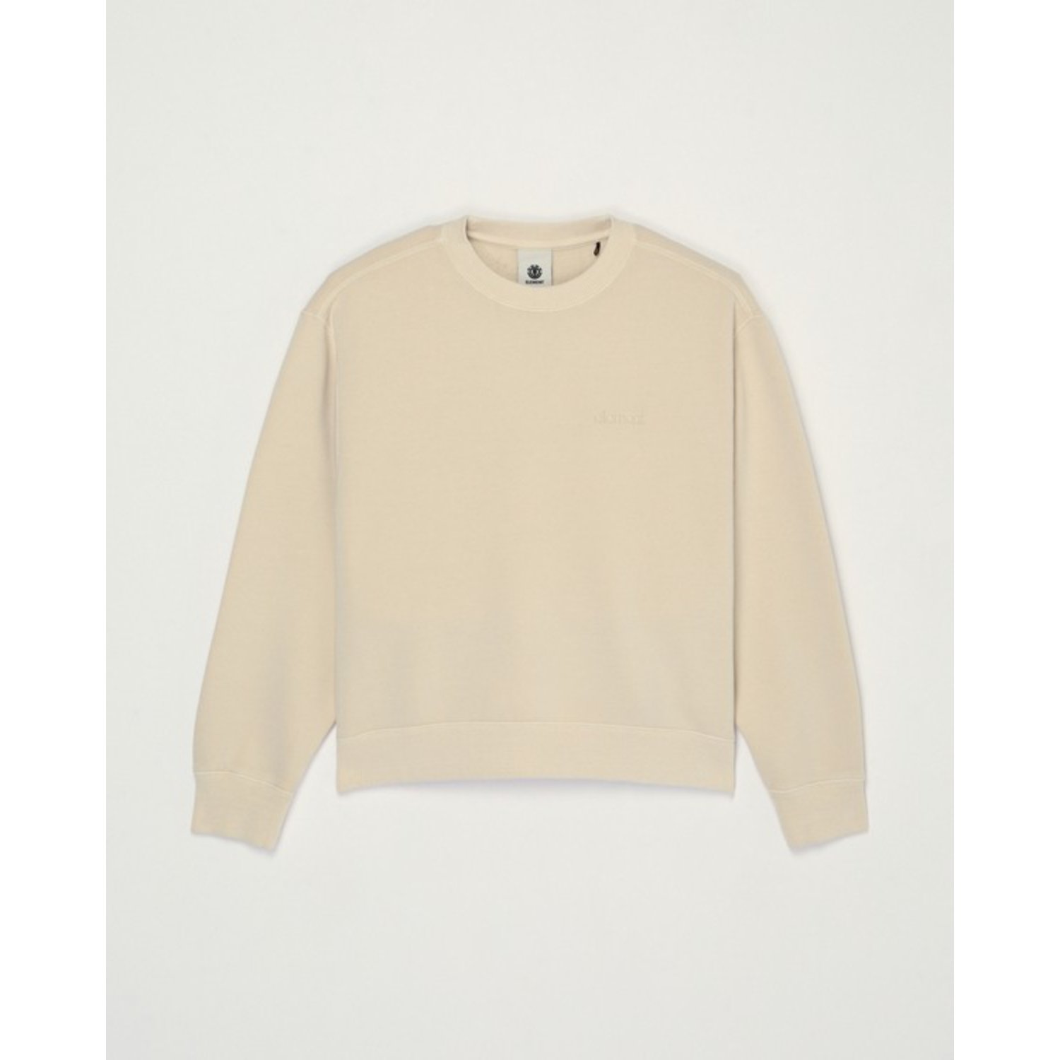 col rond, beige, sweat à capuche ?, sweat-shirt, manches longues