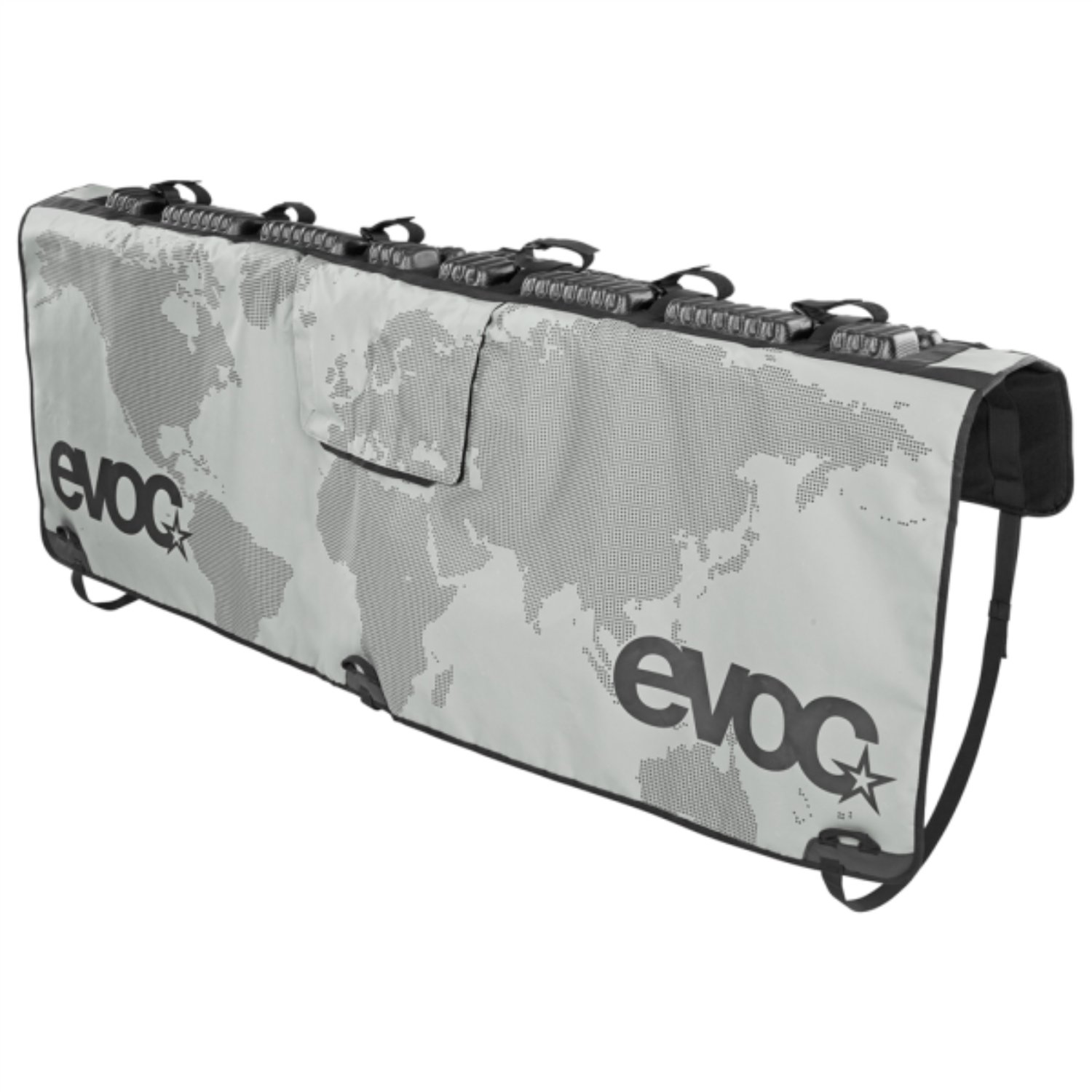 Tailgate Pad XL Sac à skis, housse à skis, carte du monde, EVOC, système de portage