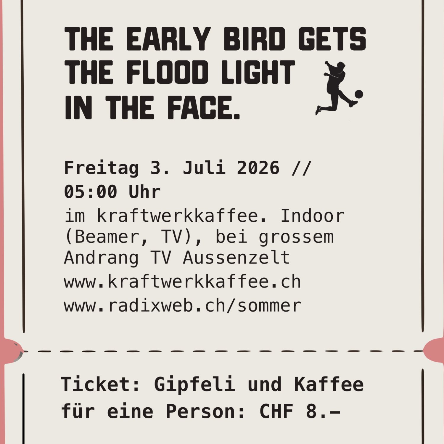 Krafi Early Bird WM Ticket poster, flyer, event, text, ticket