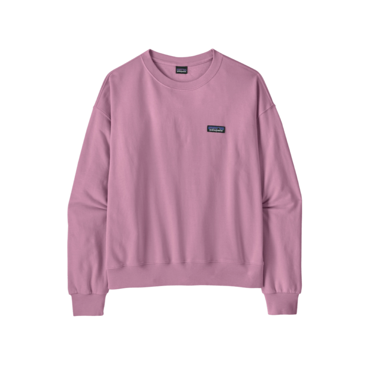 Pullover, Loungewear, Petrol/Lila?, Pullover, Crewneck, Lila, Langarm, Mini-Logo