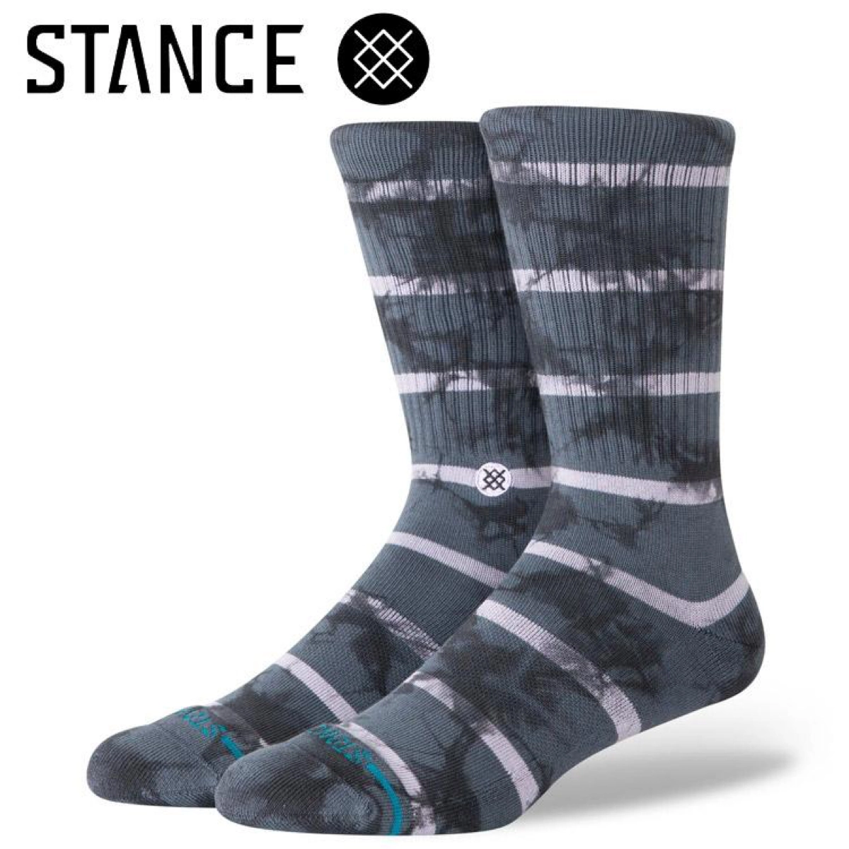 Chaussettes, rayées, foncées, à motifs, montant à la cheville