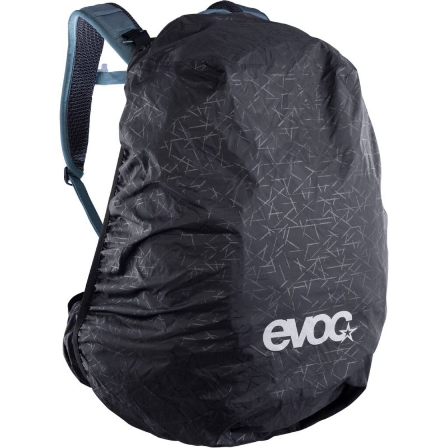 Sac à dos, compartiment principal, housse de pluie, bagages, EVOC