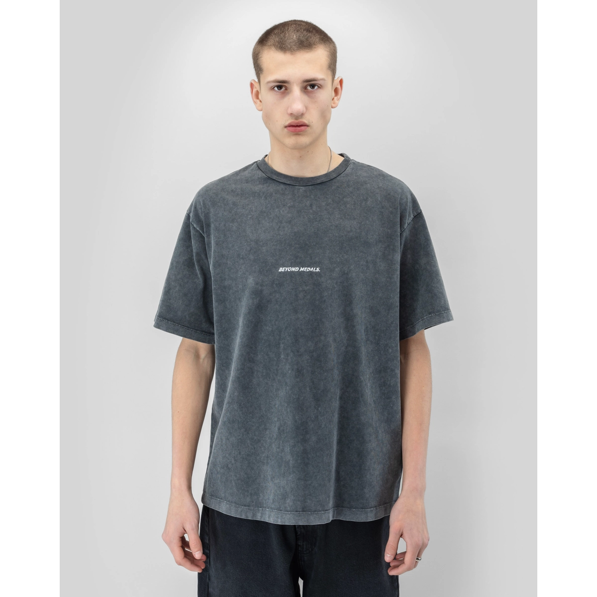 Distressed Logo Tee