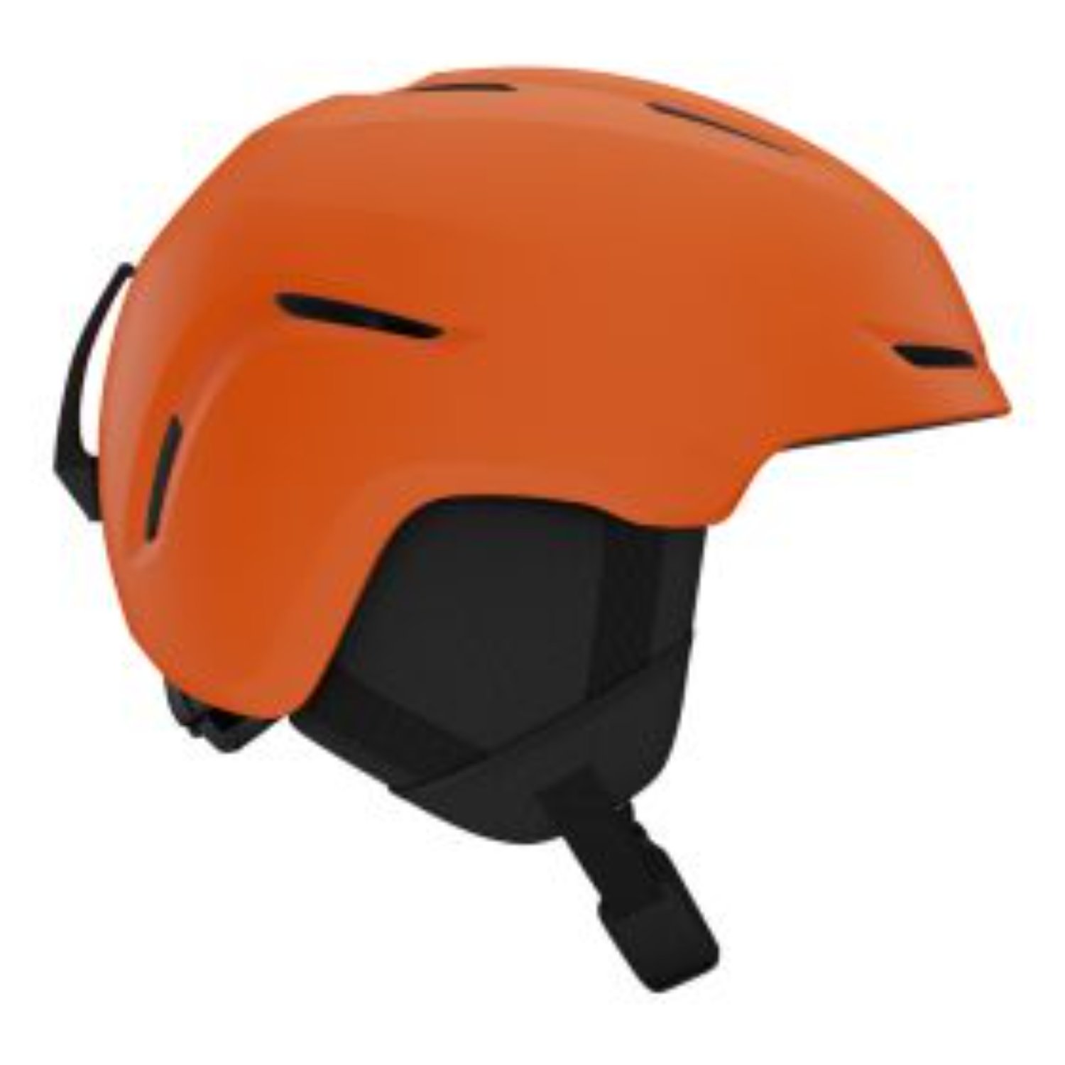 Schutzhelm, Kletterhelm, Orange, Helm mit Riemen, Verschlussriemen