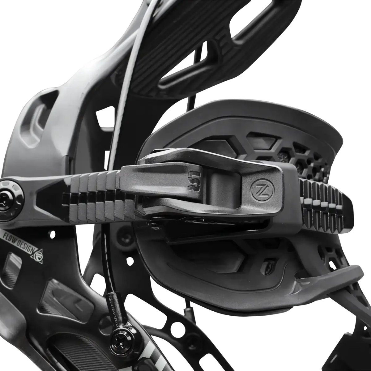 Snowboard, fixation, sangle, tendeur, talon, fixations de snowboard, sangles, noir, réglable, Klippe