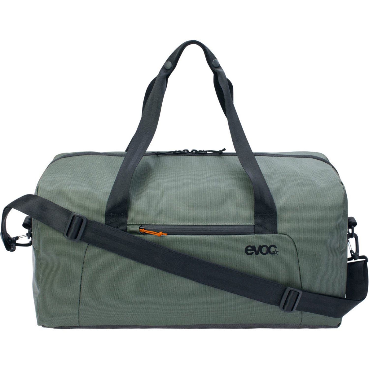 Duffle, Reisetasche, Sporttasche, Olivegrün, Seitentasche