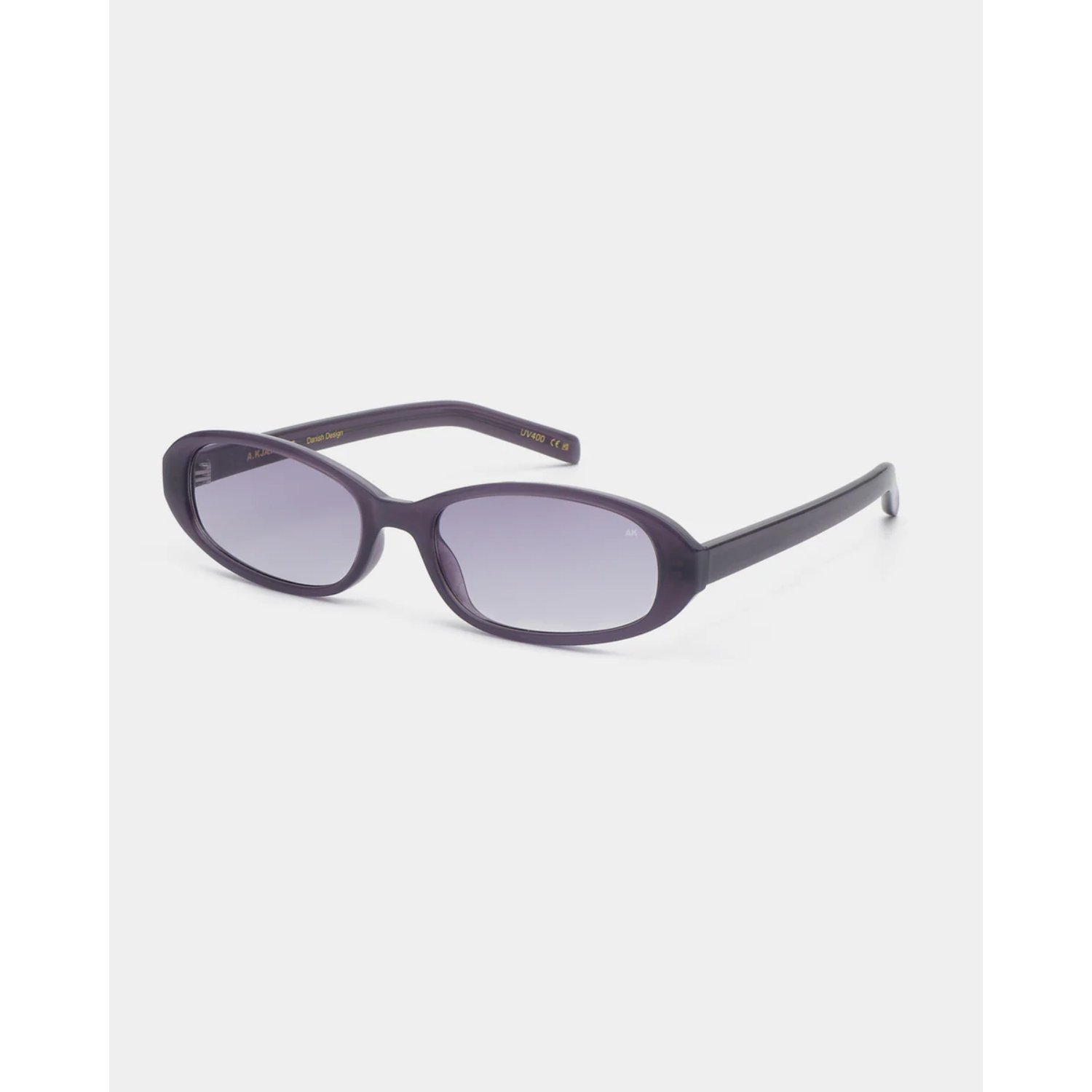 Macy Lunettes de soleil, monture, violet foncé, verres UV400, monture