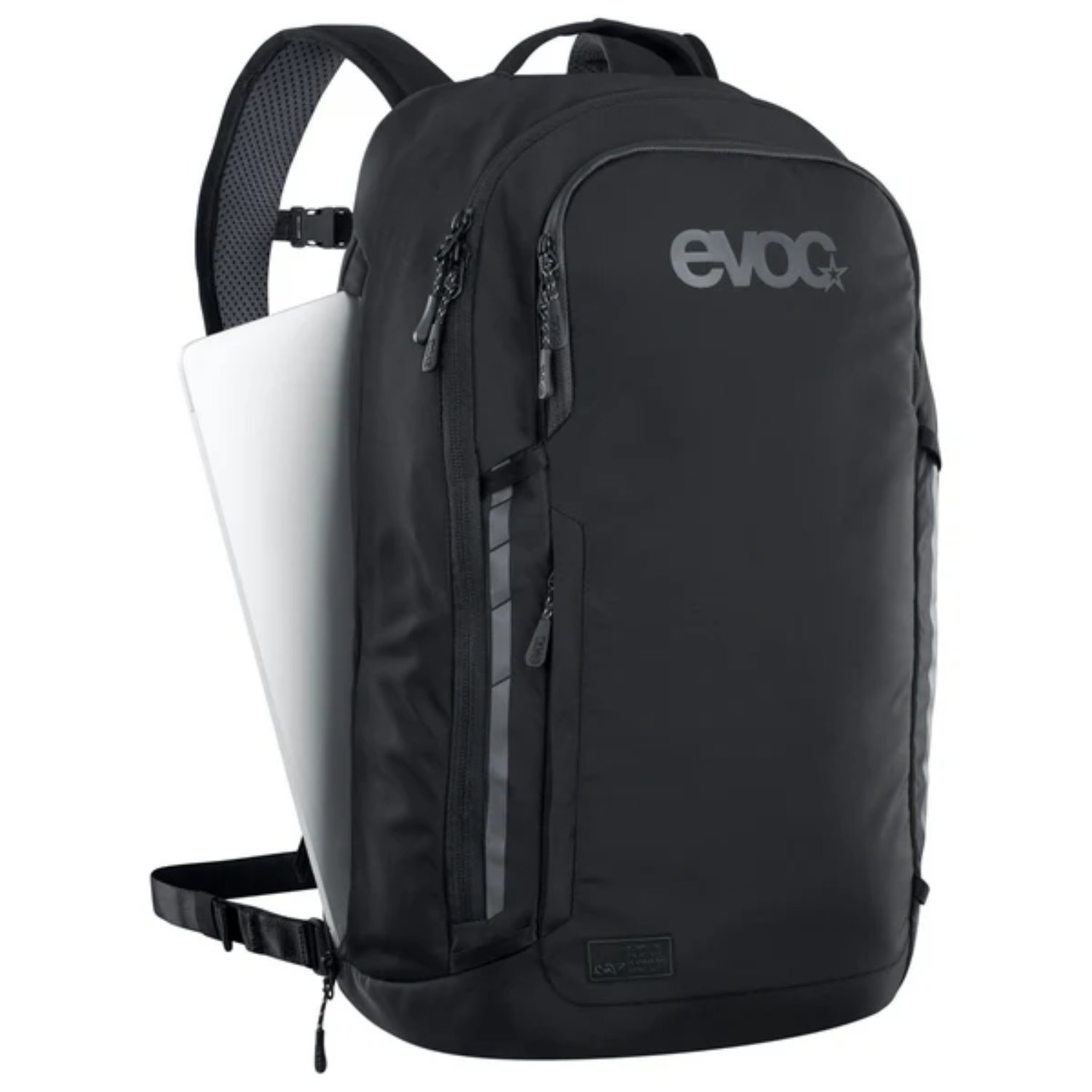 Rucksack, Laptopfach, schwarz, Reisetasche, Fahrrad Hoodie