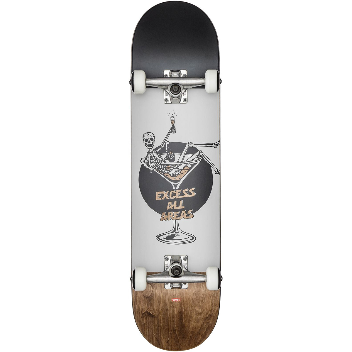 G1 EXCESS 8" Globe G1 EXCESS 8" White/Brown