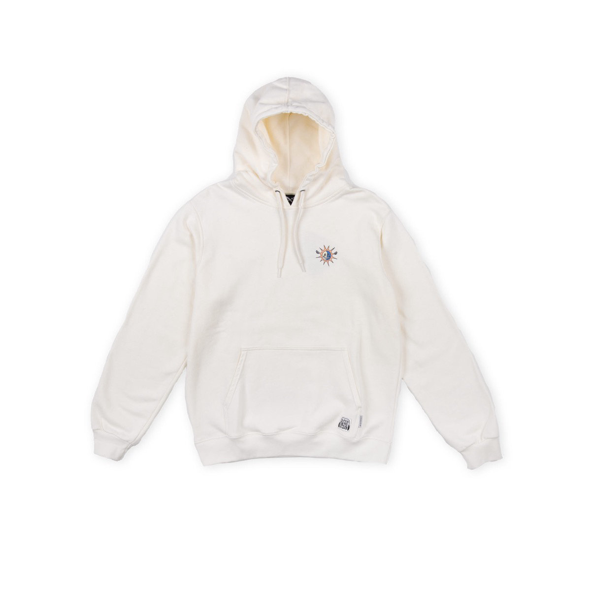 Together Emb Hoodie Iriedaily Together Emb Hoodie Offwhite, vue 2