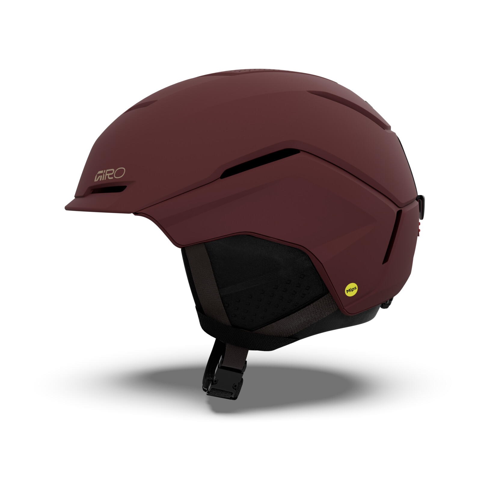 Tenet MIPS Helmet Skihut, Schneehelm, Maroon, Verstellbares-Gurtband, MIPS-Schutz