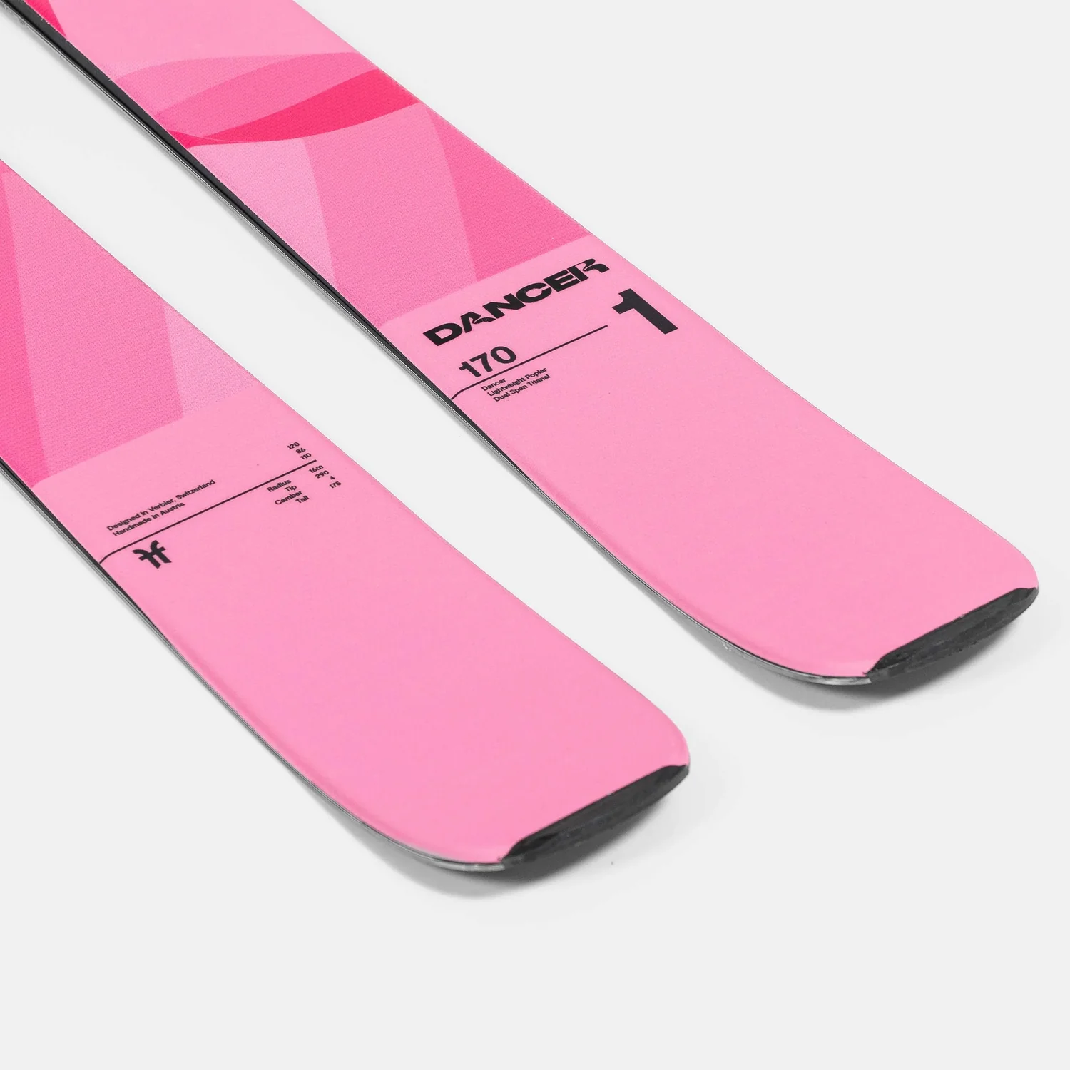 Dancer 1 2025 Ski, Rosa, Damen-Ski, 170 cm, Freeride-Ski