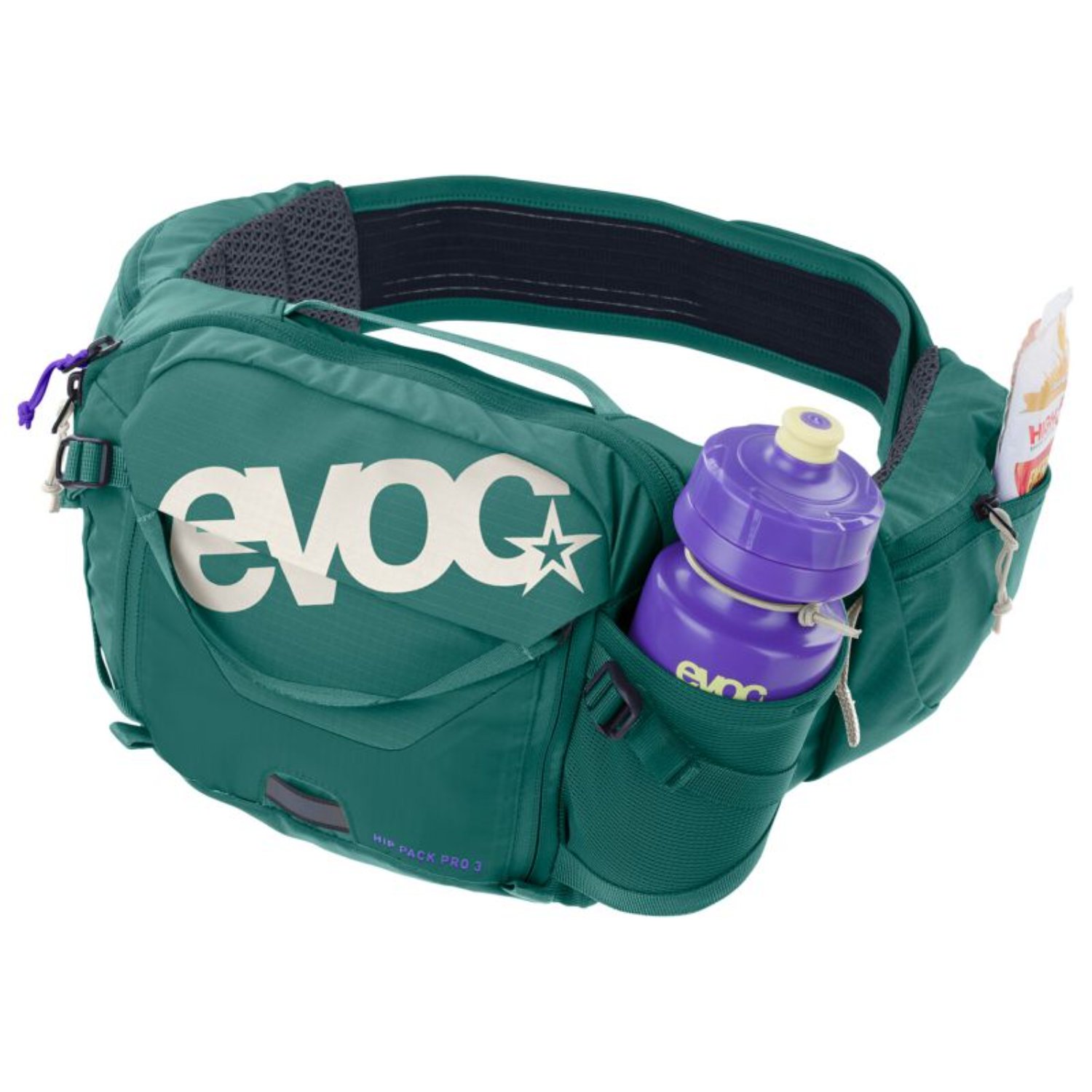 Hip Pack Pro 3L +Bld EVOC Hip Pack Pro 3L +Bld Bottle Green, Ansicht 3