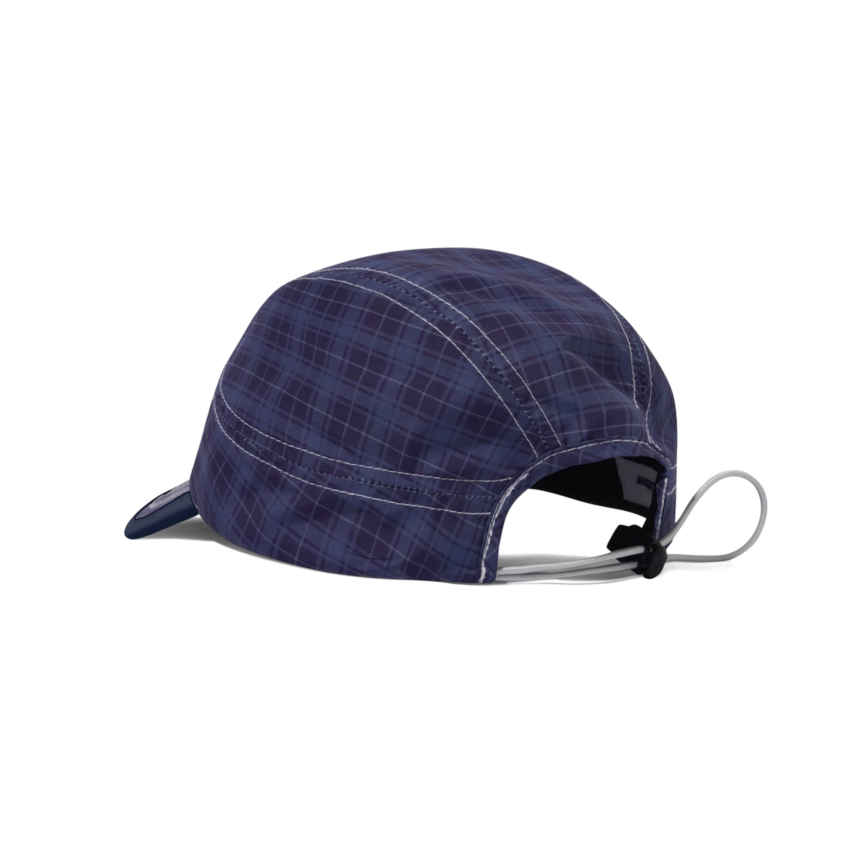 Mütze, Cap, Karomuster, Marineblau, Nahtstich, Kappe, Schottenkaro, Plissee?, Kopfbedeckung, Schirmlose?