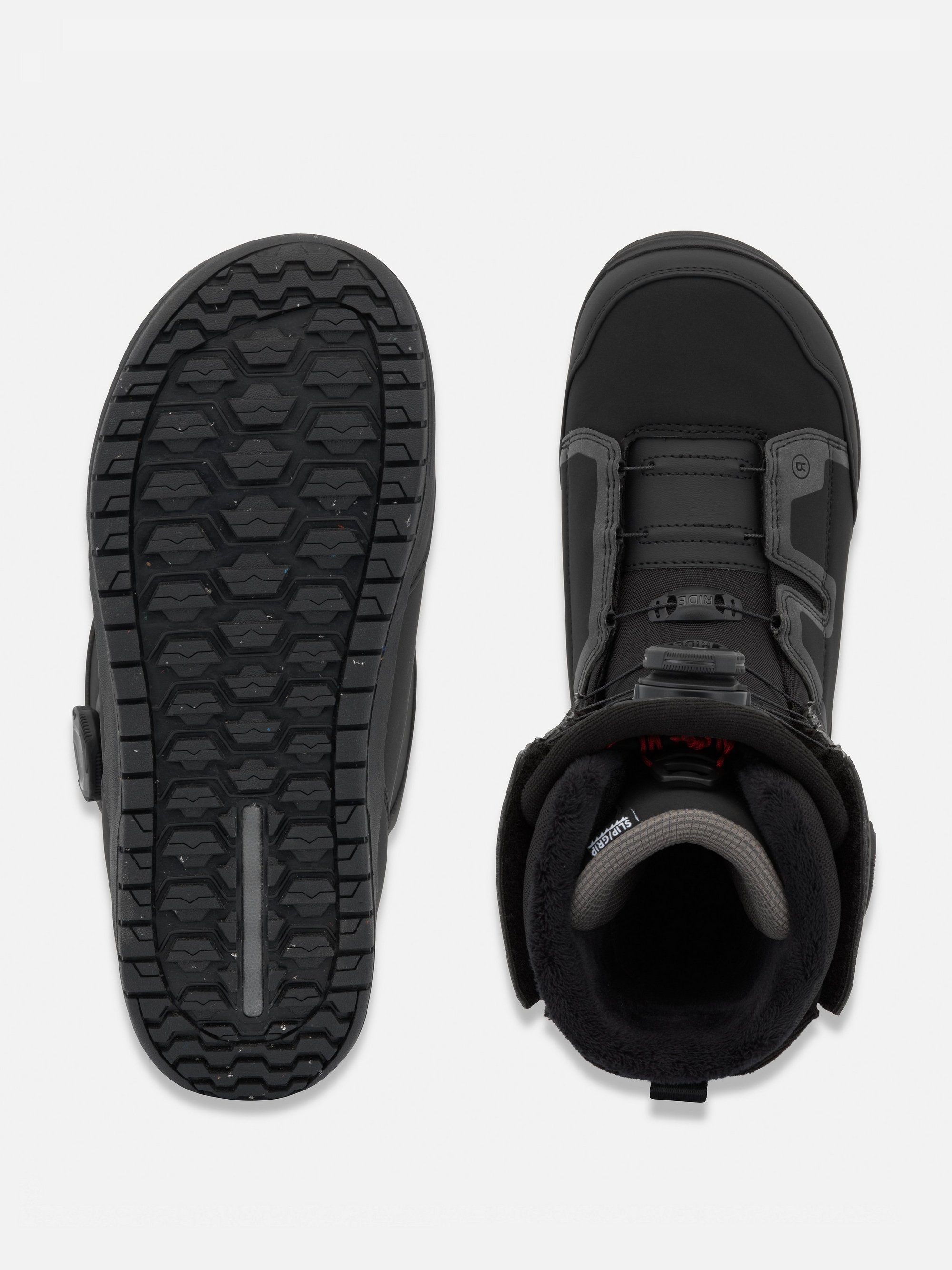 Deadbolt Zonal bottes d'hiver, bottes, semelle en caoutchouc, doublure chaude, noir