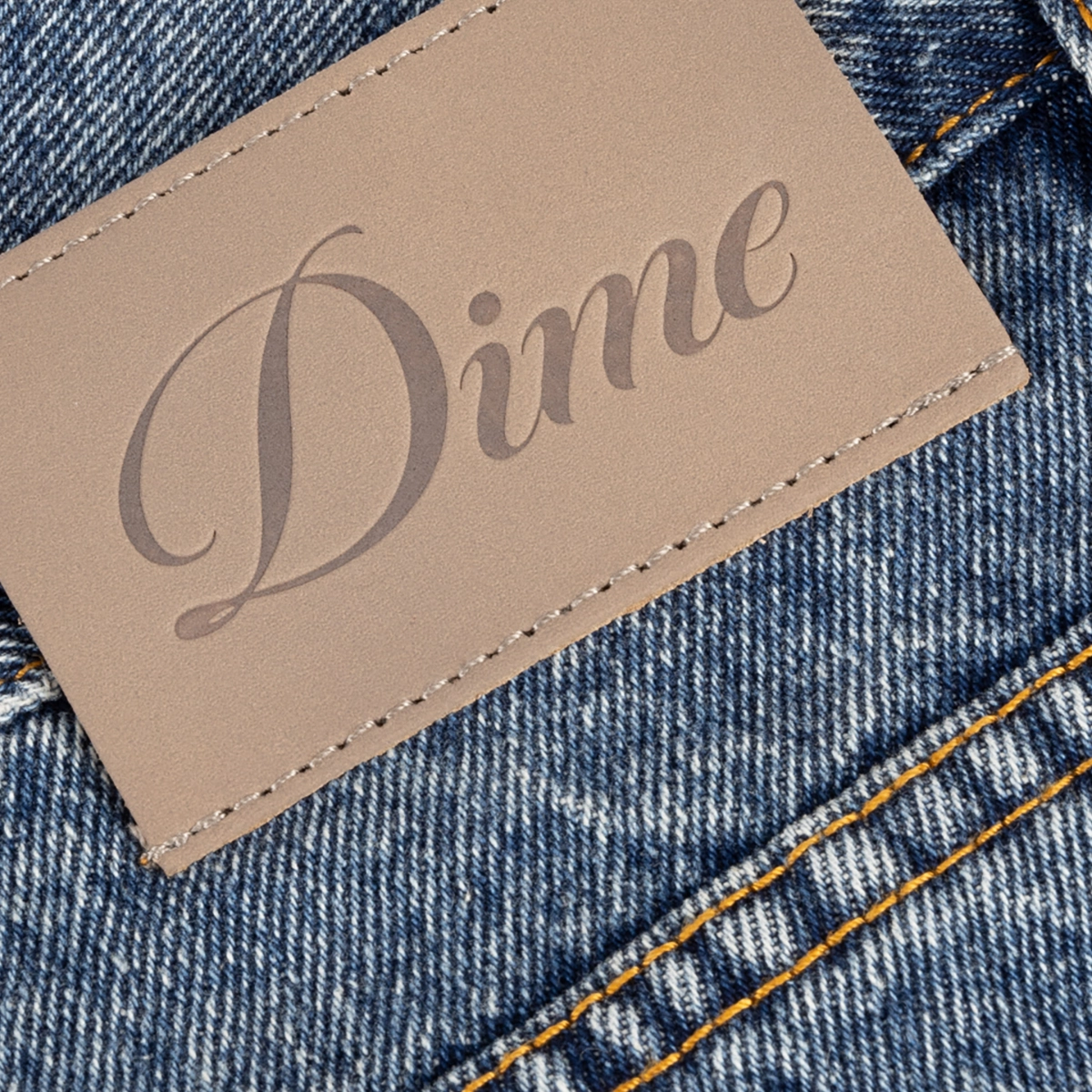 Jeans, Label, Stoffpatch, Nählabel, Blau
