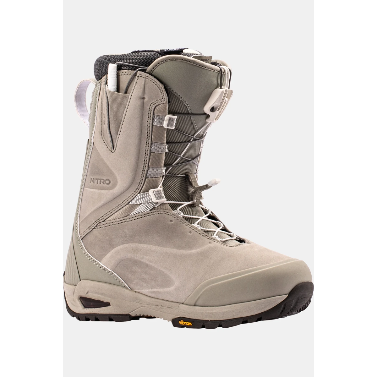 Bottes, chaussures de randonnée, chaussures montantes, aspect cuir, laçage/boucles, bottes, bottes de snowboard, système de laçage Nebst, tige, semelle en caoutchouc