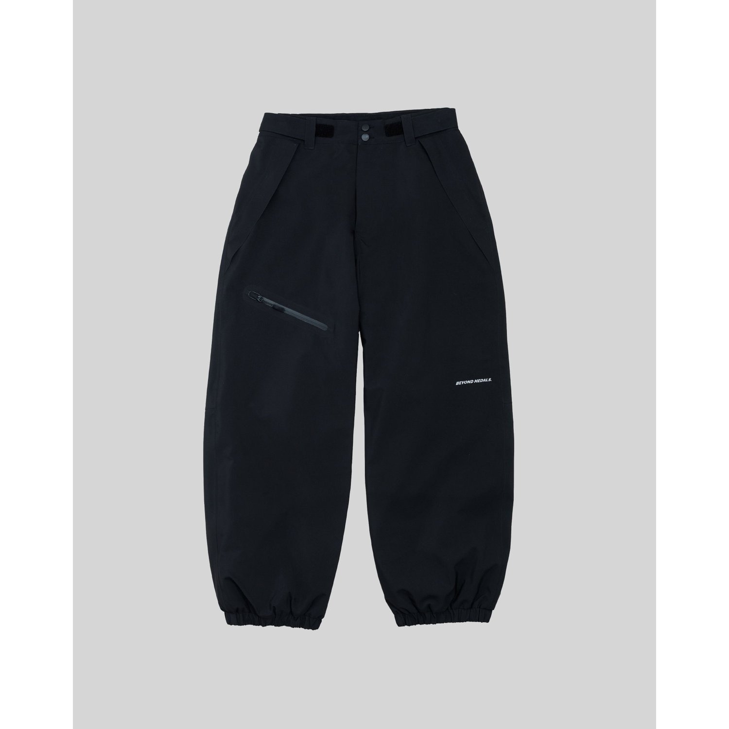 X Pants 3L Hose, Navy, Reißverschluss-Tasche, Gummibund, Beinabschlussgummi