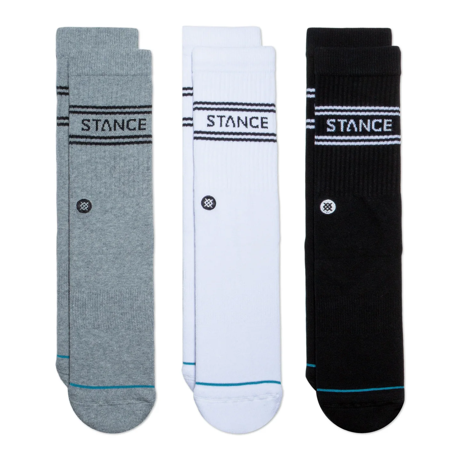 Stance Basic 3 Pack Crew Multi