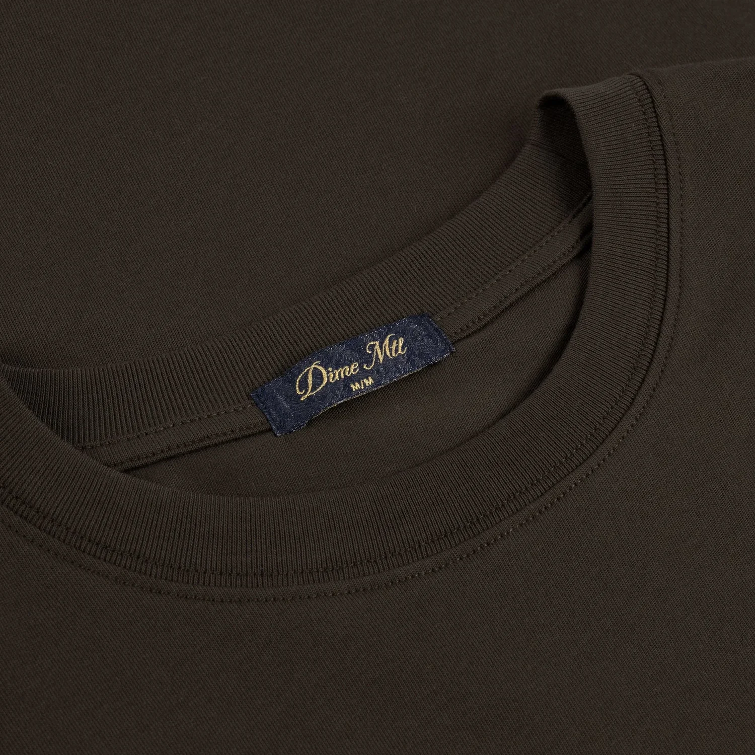 Cursive T-Shirt Dime Cursive T-Shirt Vintage Black, vue 2