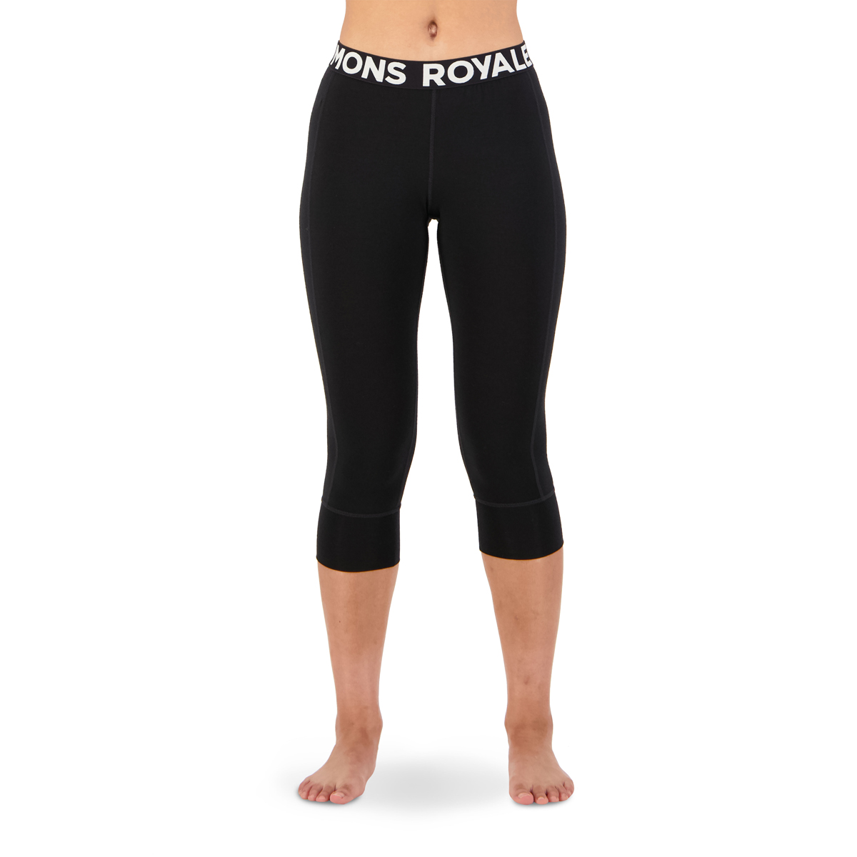 Cascade 3/4 Legging Mons Royale Cascade 3/4 Legging Black