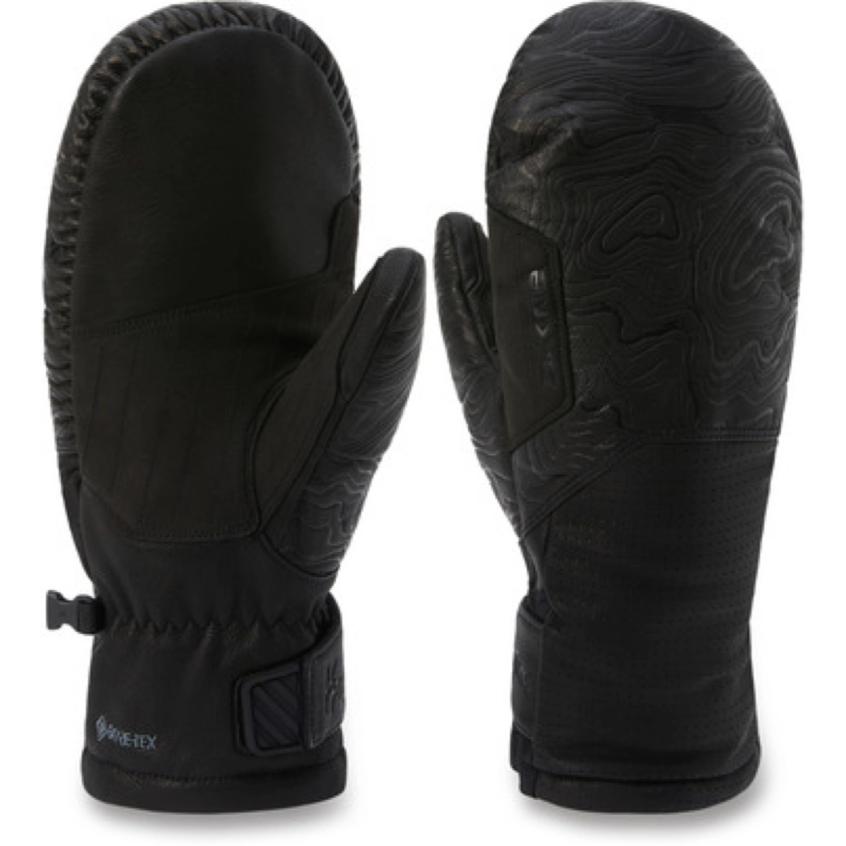 Handschuh, Winter, Schwarz, Gore-Tex, Isoliert