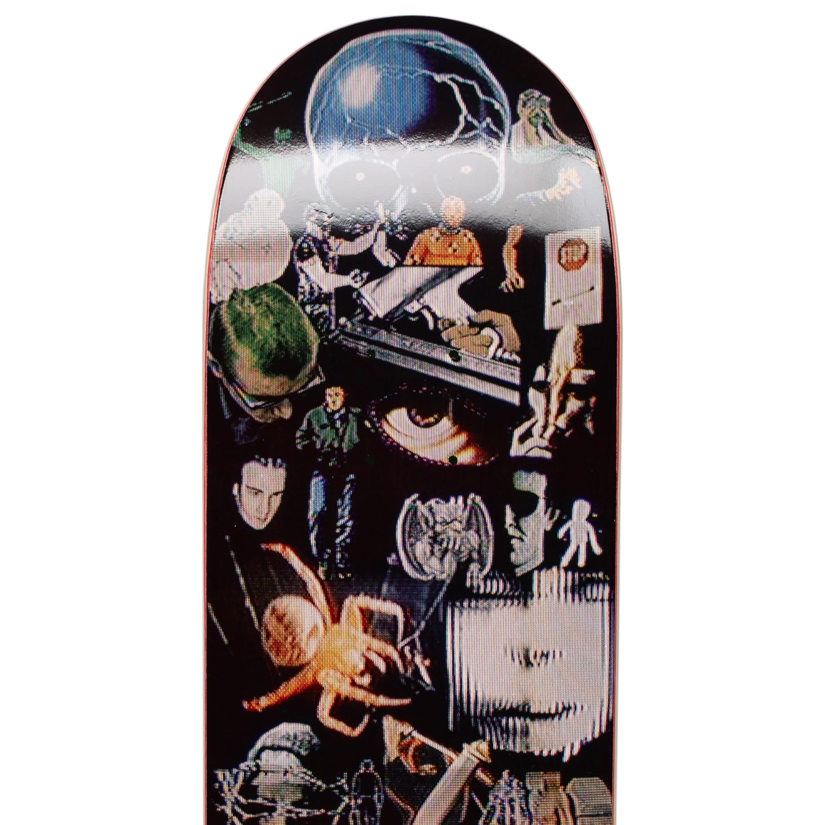 Burguesa Diego Todd 8.5 Skateboard, planche, œuvre d'art, collage, graphisme