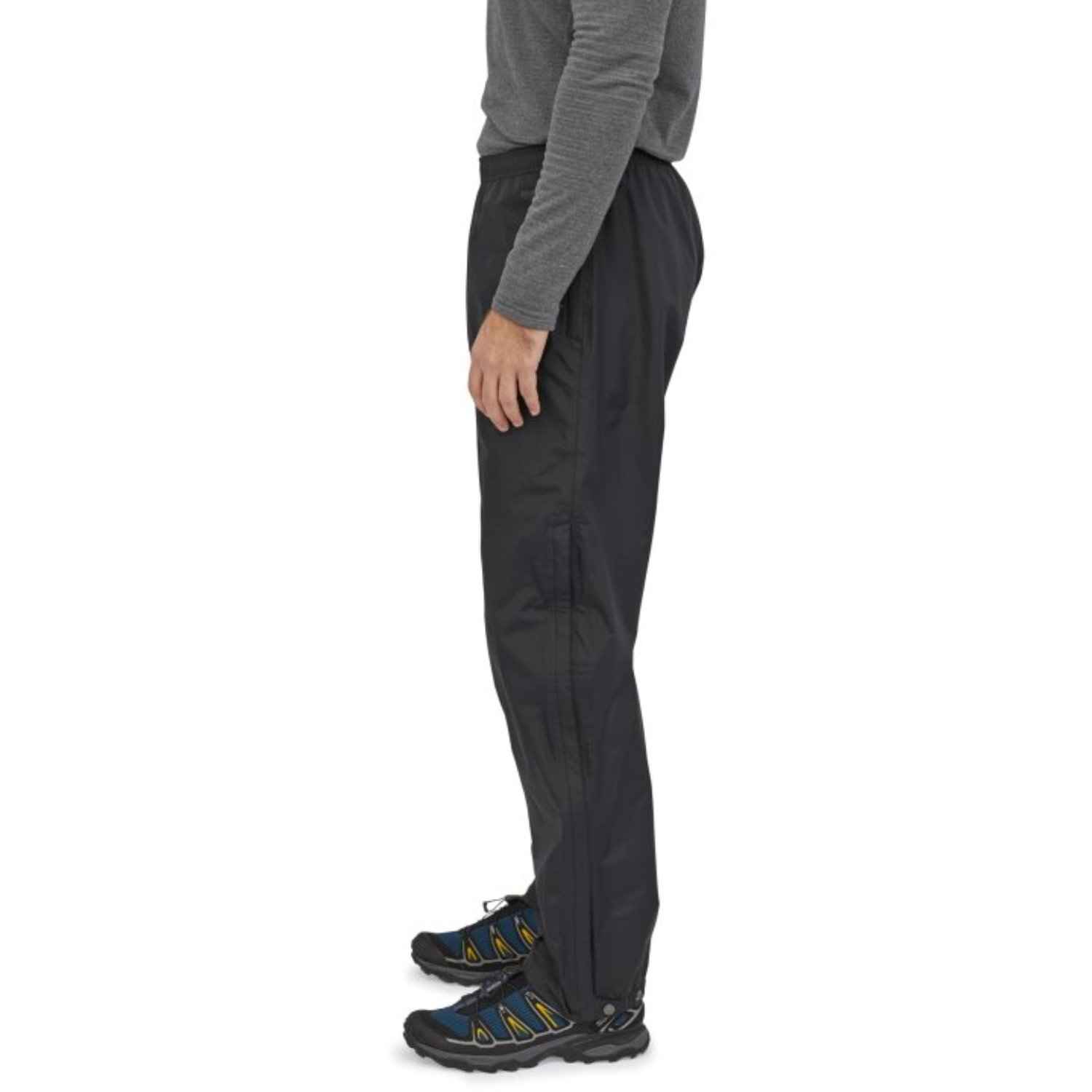 M'S Torrentshell 3L Pants Hose, Outdoor, Schwarz, Reißverschluss, Gamaschenlos