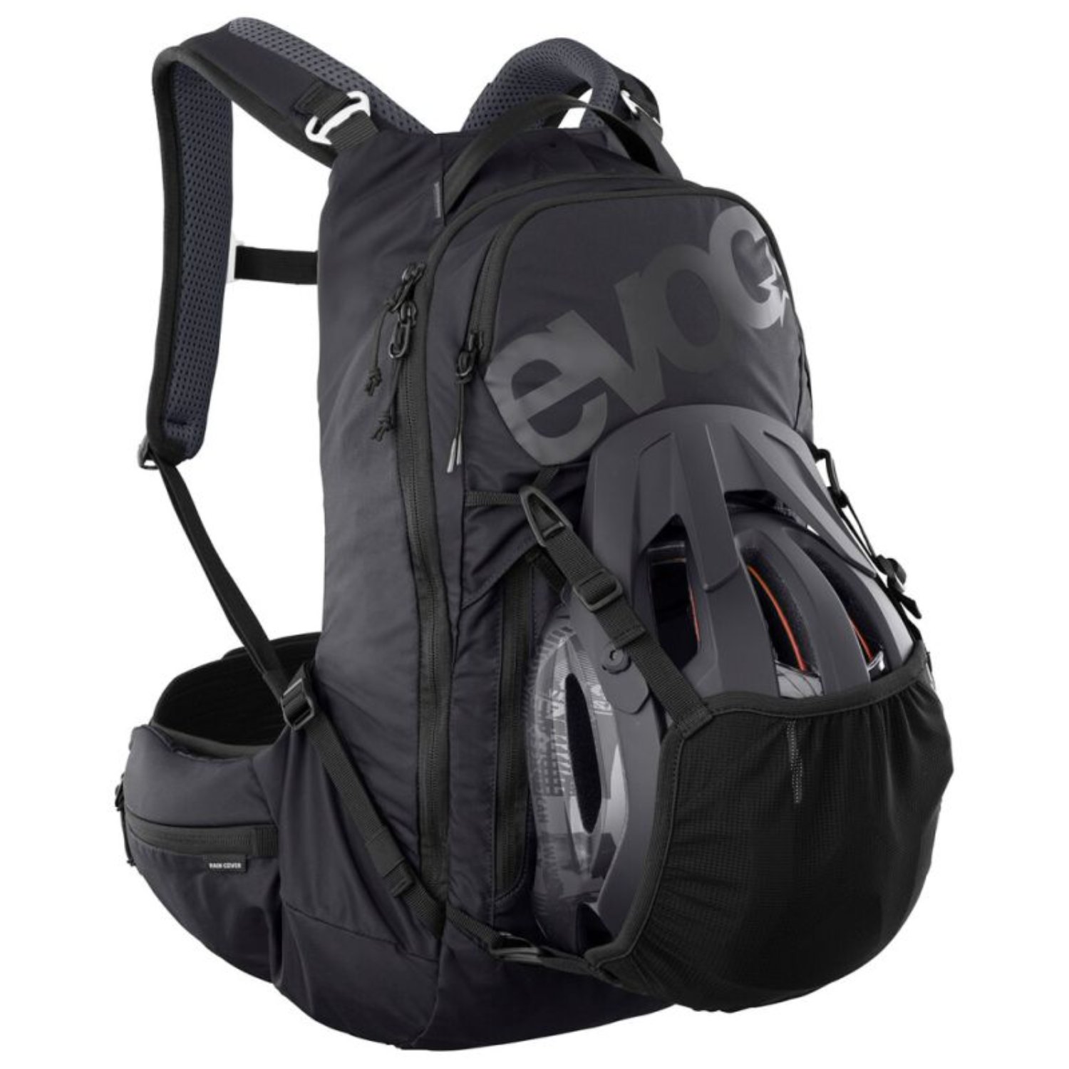 Trail Pro 16L Blackline Bp Sac à dos, bagages, compatible avec un système d'hydratation, fixation pour casque, poche latérale
