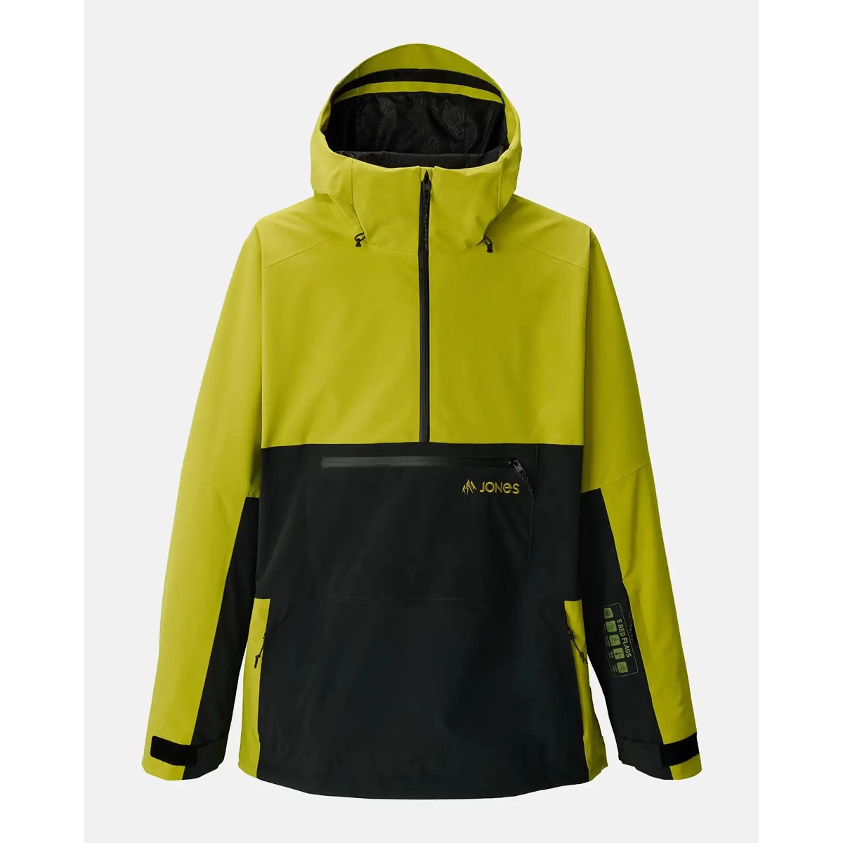M'S Mtn Surf Rec Anorak Jones M'S Mtn Surf Rec Anorak Lime Green