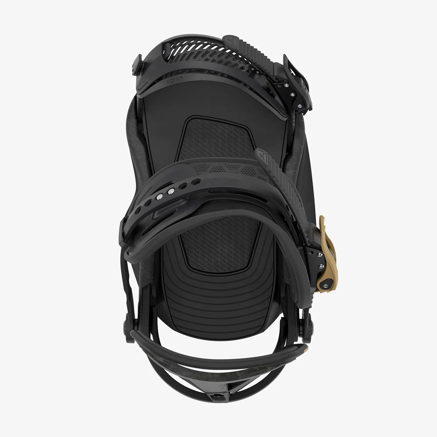 Falcor Snowboardbindung, Schwarz, Kunststoff, Ratschenverschluss, Verstellbare Riemen