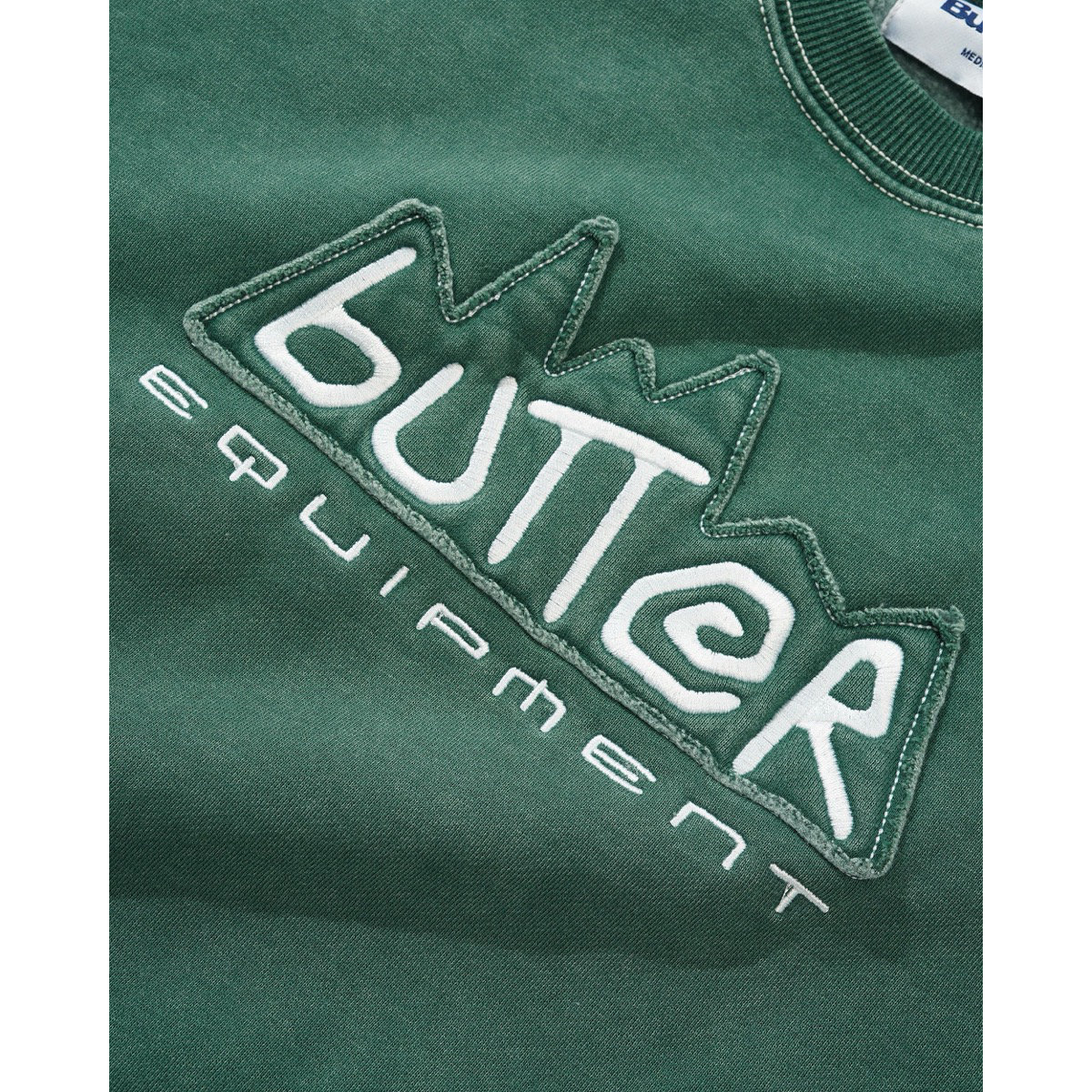 Equipment Applique Crewneck Butter Equipment Applique Crewneck Washed Fern, vue 2