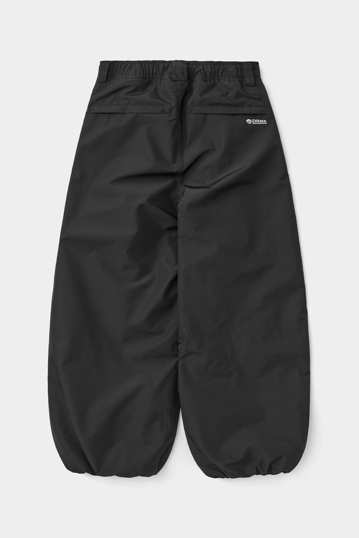 Dimito Banded Wide Pants Black, vue 2