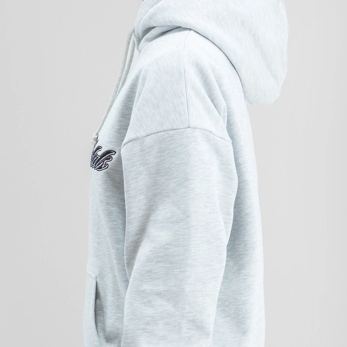 Script Hoodie Sweat à capuche, sweat-shirt, capuche, couleur grise, poche kangourou