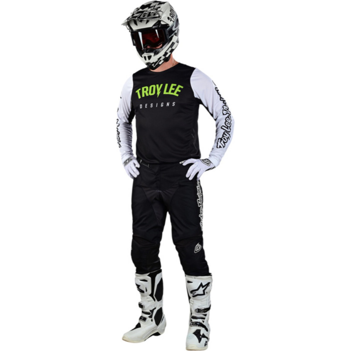 GP PRO Pant Troy Lee Designs GP PRO Pant Schwarz, vue 3