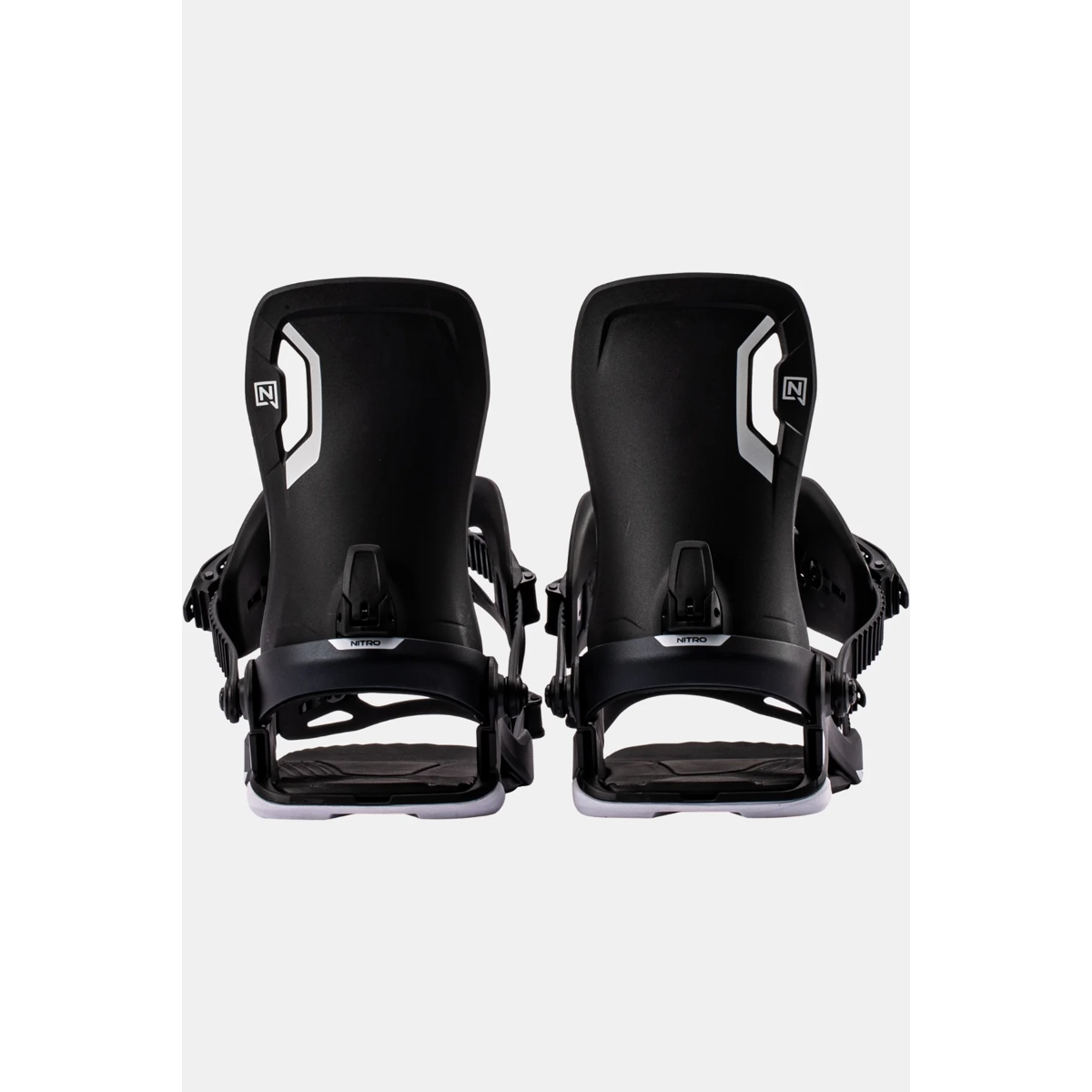 Snowboard-Bindungen, NITRO Bindungen, Schwarze Bindungen, Knöchelgurte, Step-in-Bindungen, Snowboard Bindings, Schwarz, Narrow toe?, Highback, Fußbett