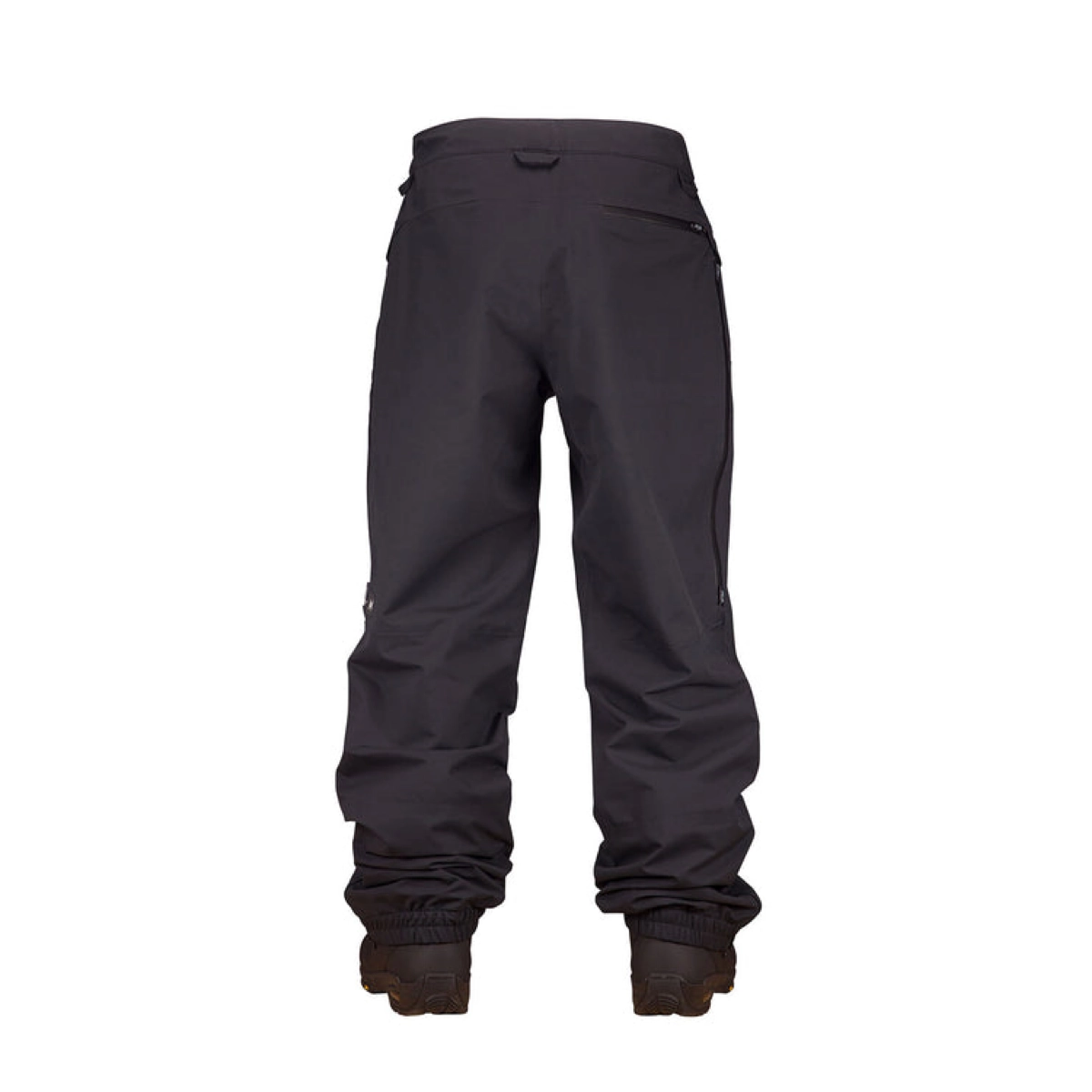Pantalon, outdoor, noir, fermeture éclair, guêtres, pantalon, outdoor, noir, pantalon de snowboard, sans guêtres