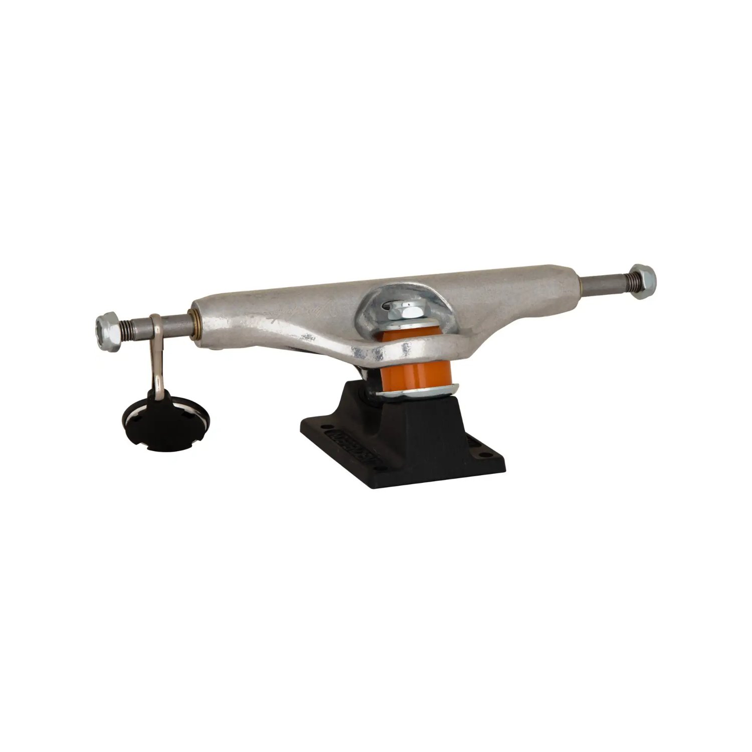 Hollow Set Lance Mountain Skateboardachse, Truck, Kugellager, Schwarz, Gummi-Pad