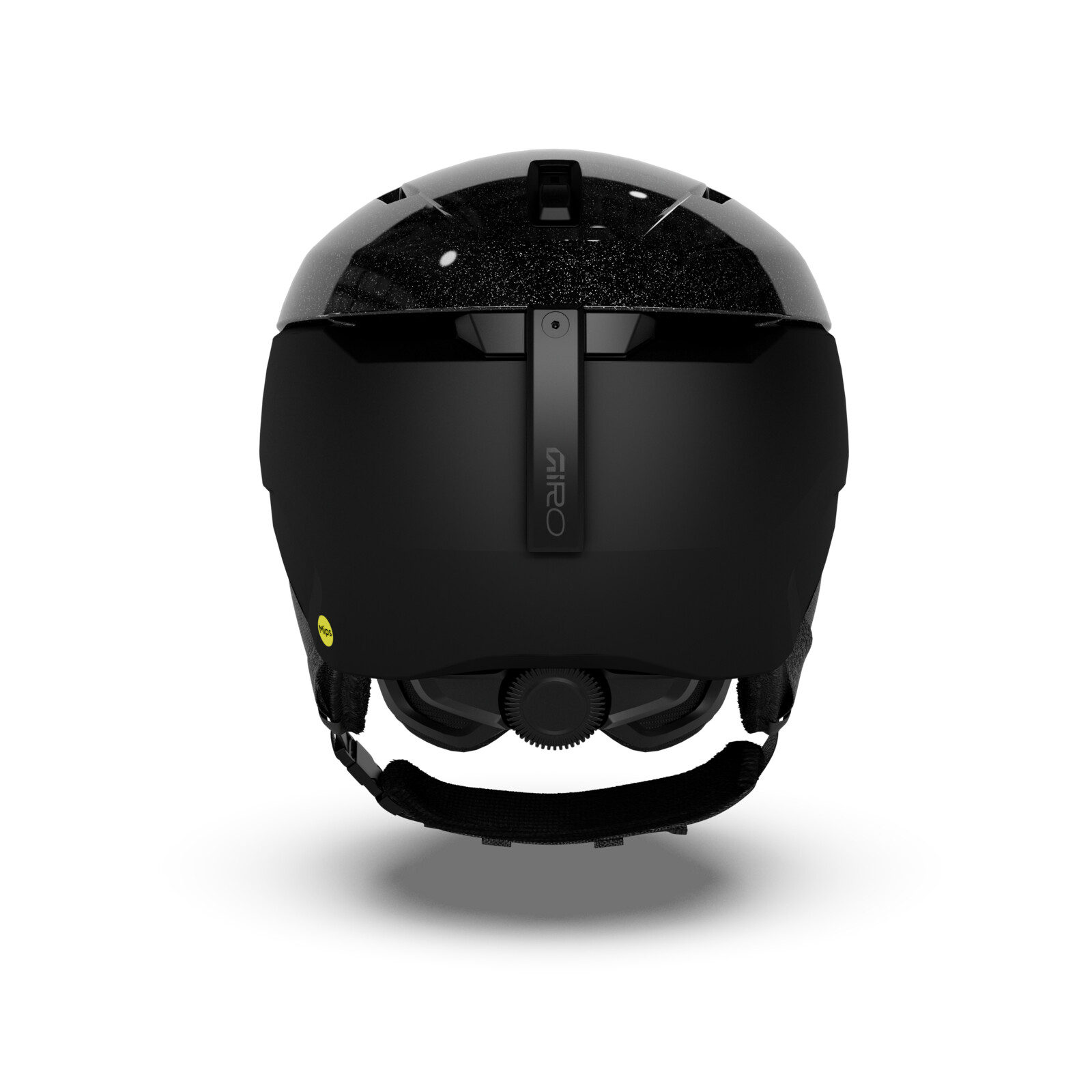 Neo II MIPS ski helmet, schwarzer helm, verstellbarer riemen, brillenkompatibel, belüftungsöffnungen