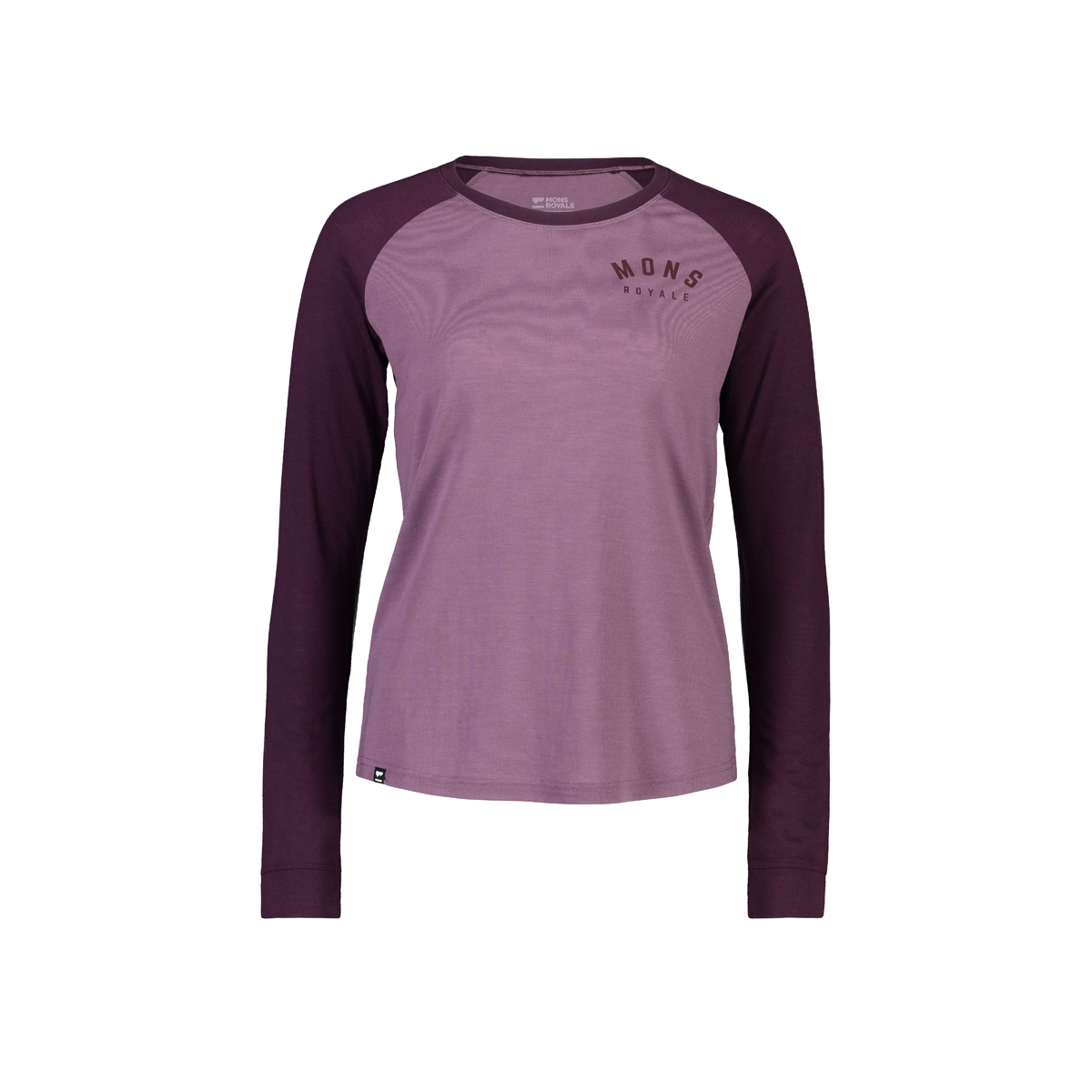 Icon Raglan Mons Royale Icon Raglan Wine / Mauve, vue 4