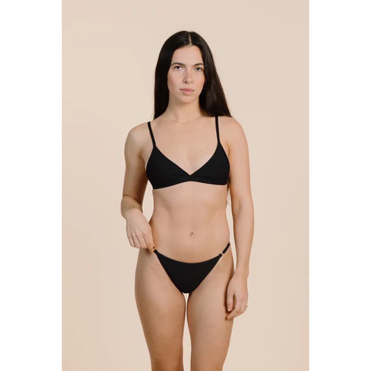 Joa Top Pura Clothing Joa Top Nero Biobased
