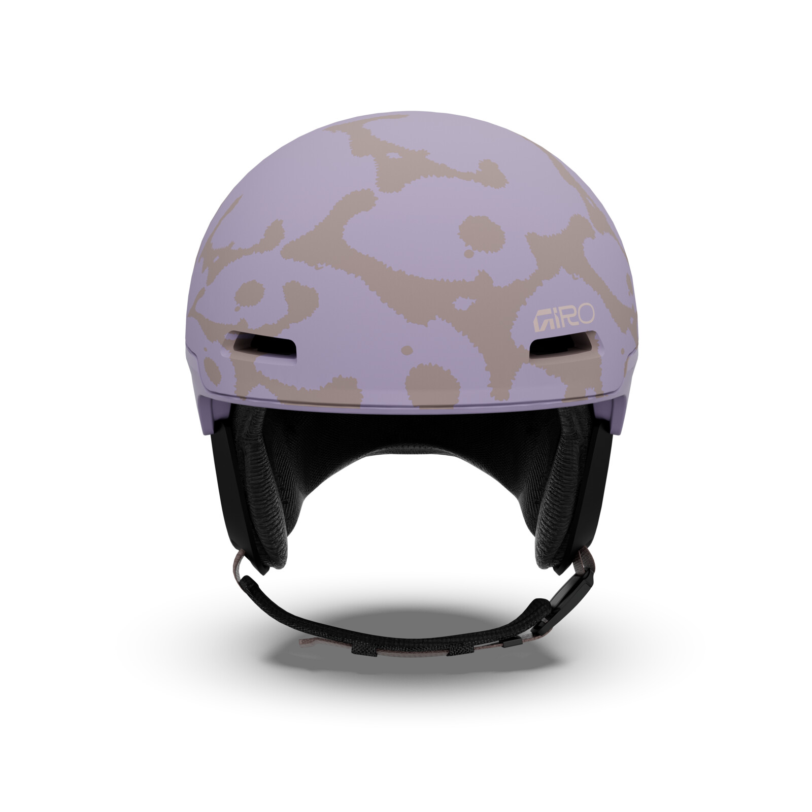 Skatehelmet, Kluftiger Helm, Violett camo, Schaum-Padding, Gurtband, Lüftungsöffnungen