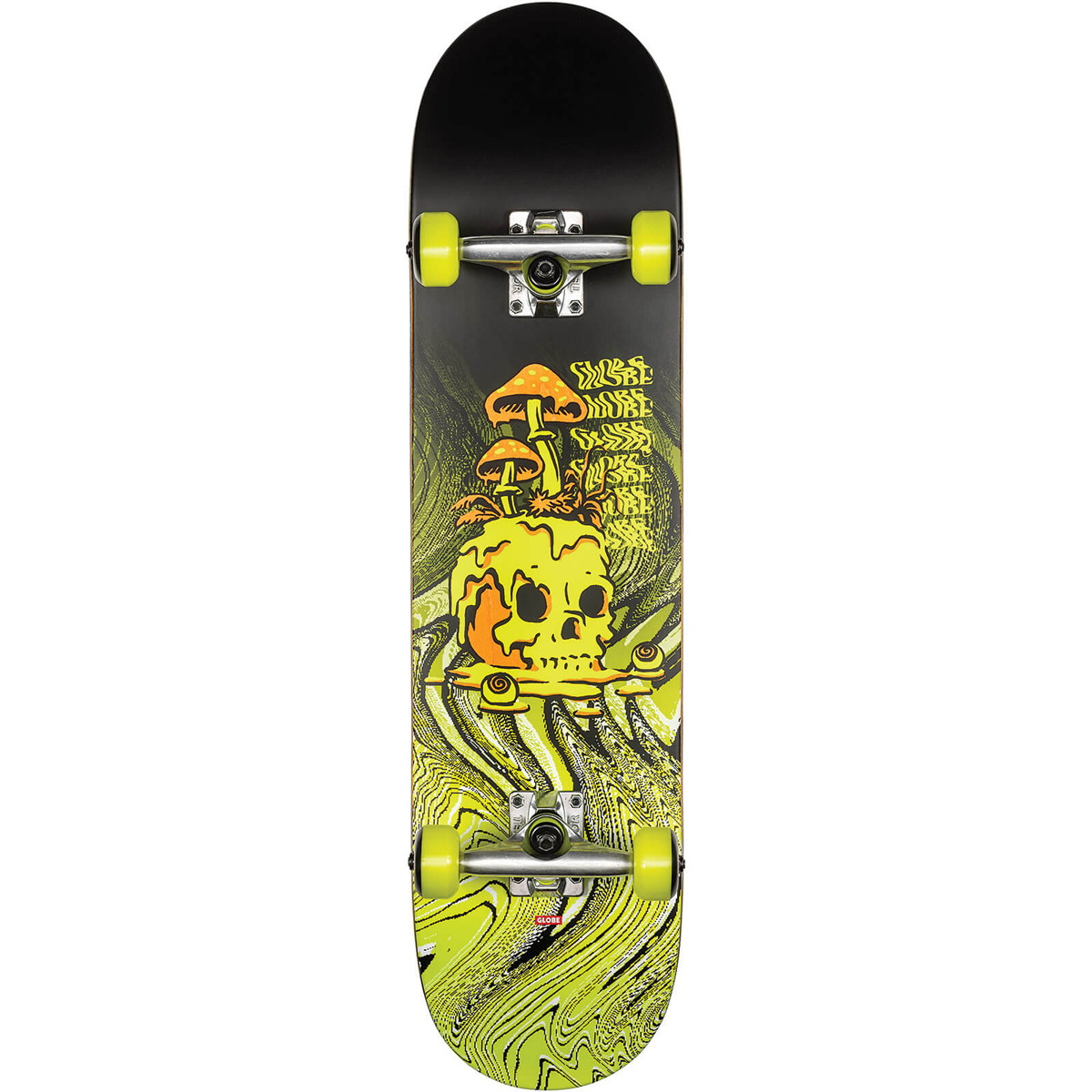 G1 NATURE WALK 8.125" Globe G1 NATURE WALK 8.125" Black/Toxic Yellow