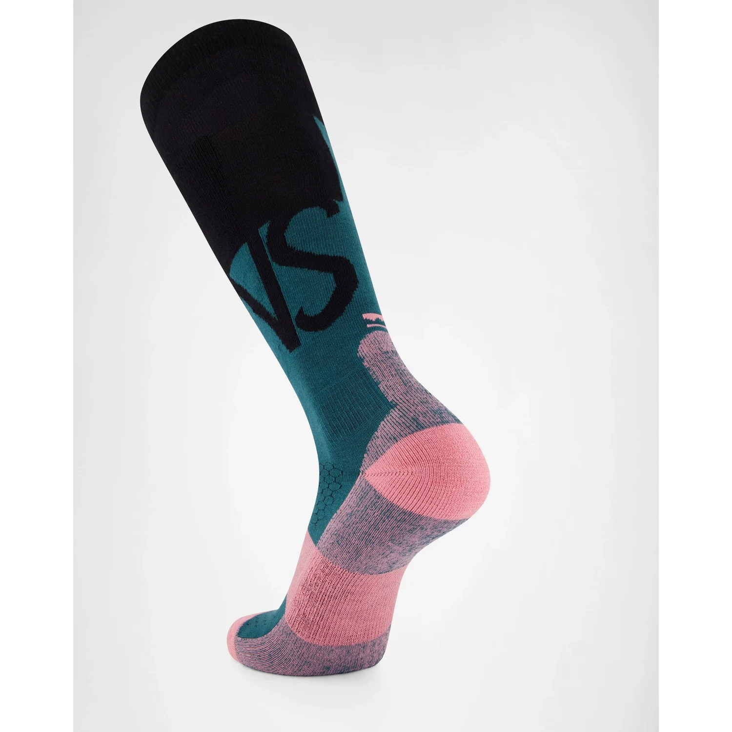 Mons Royale Ultra Cushion Snow Sock Jasper / Black, vue 2
